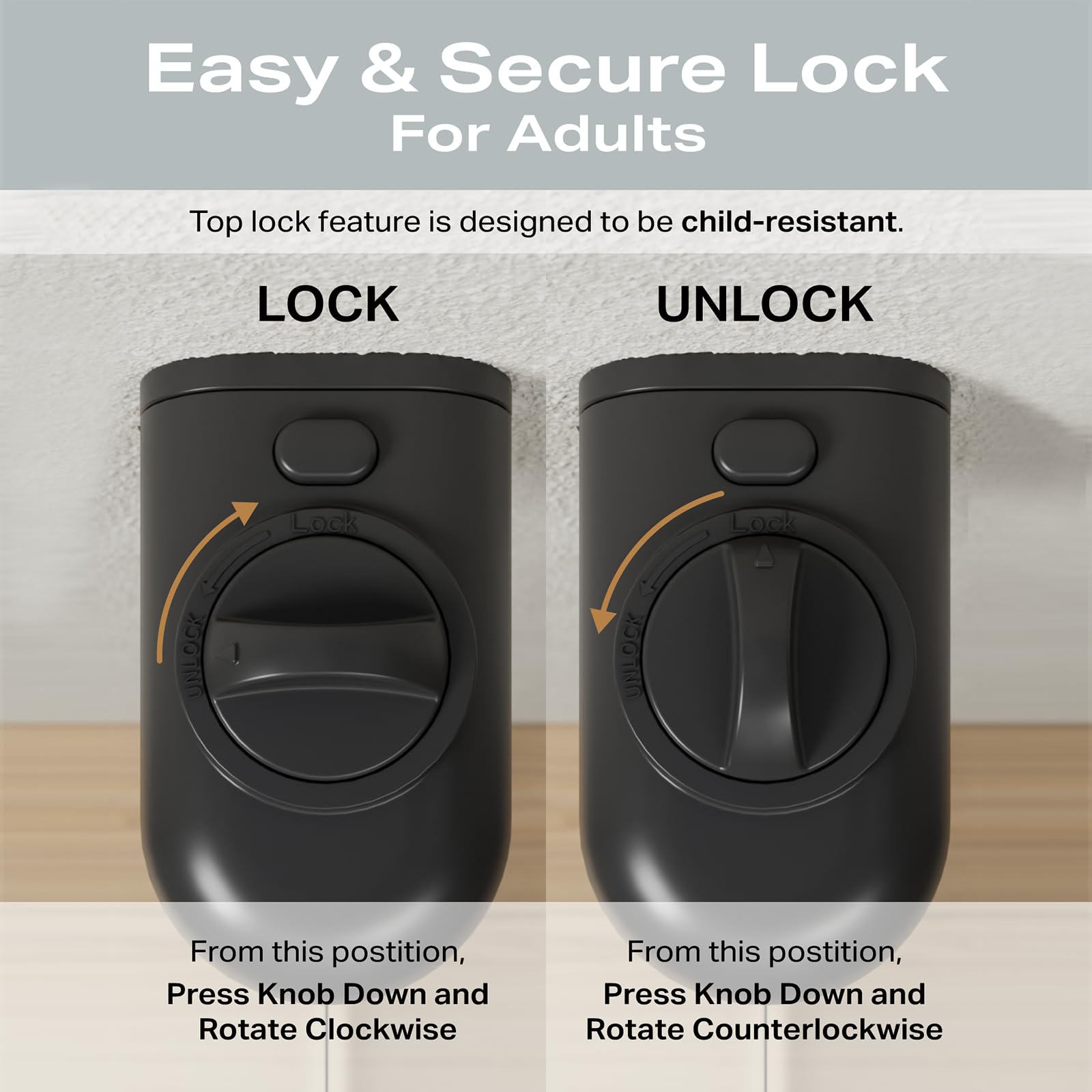 Cumbor 2-Pack Retractable Baby Gates For Stairs,55' Wide Soft Mesh Baby Gate For Dogs With One Hand Opening, 34' Tall Toddler Gate With Child-Proof Top Lock For Bedroom,Indoor/Outdoor, Black