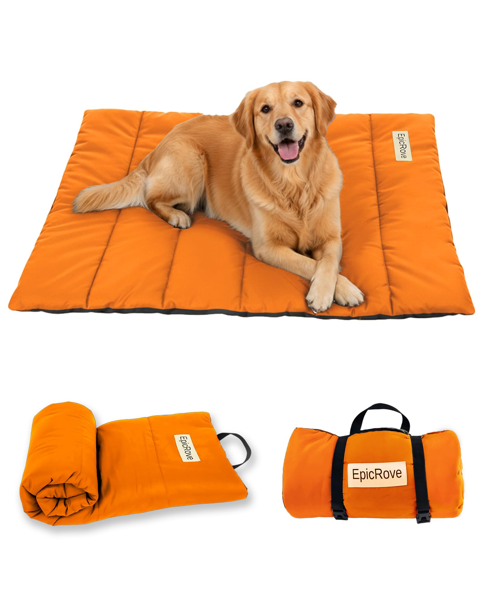EpicRove Waterproof Dog Mat, 43  27  NonSlip, Durable & Machine Washable Dog Bed Pad for Indoor, Outdoor, Travel & Camping 