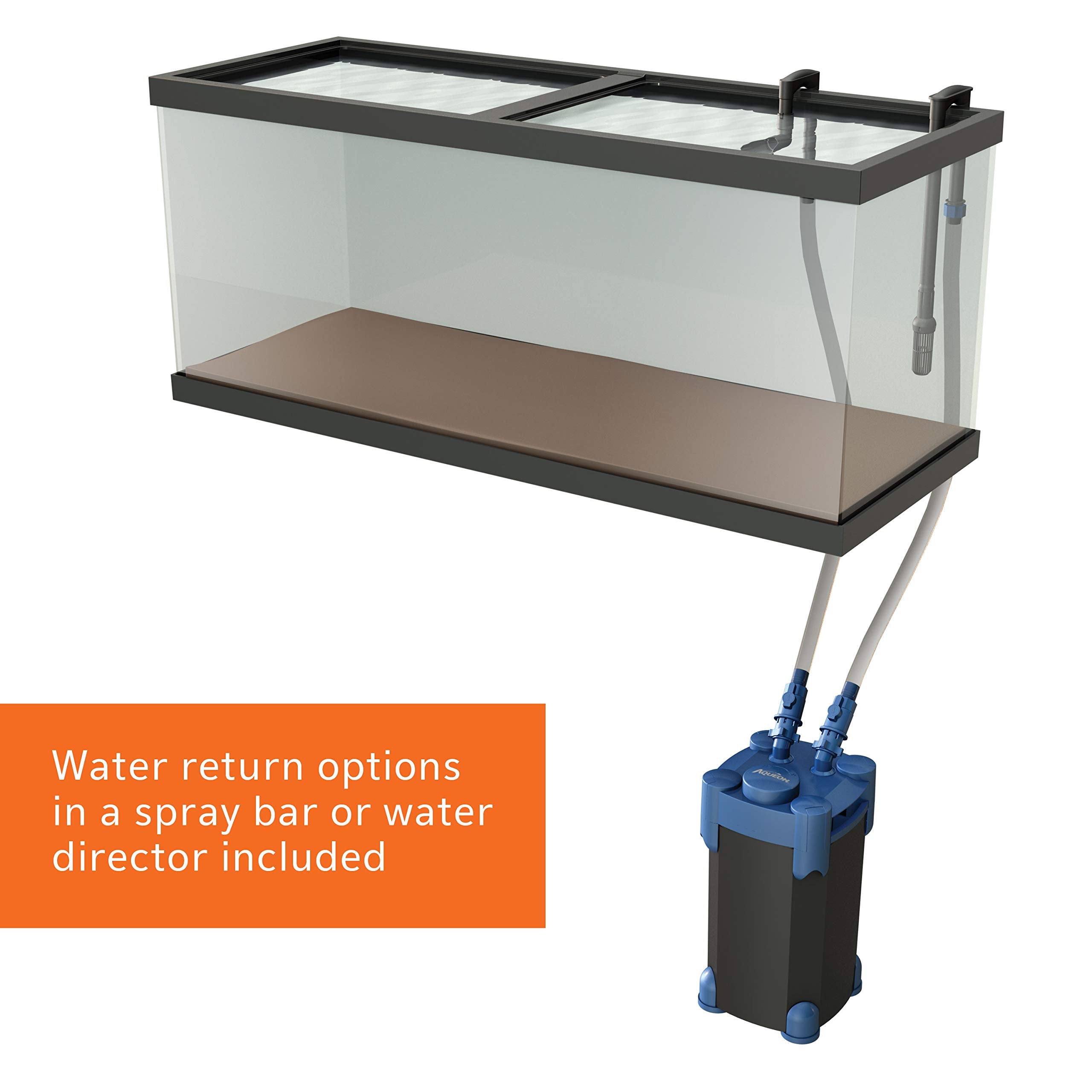 Aqueon QuietFlow Canister Aquarium Filter 100-150 Gallons