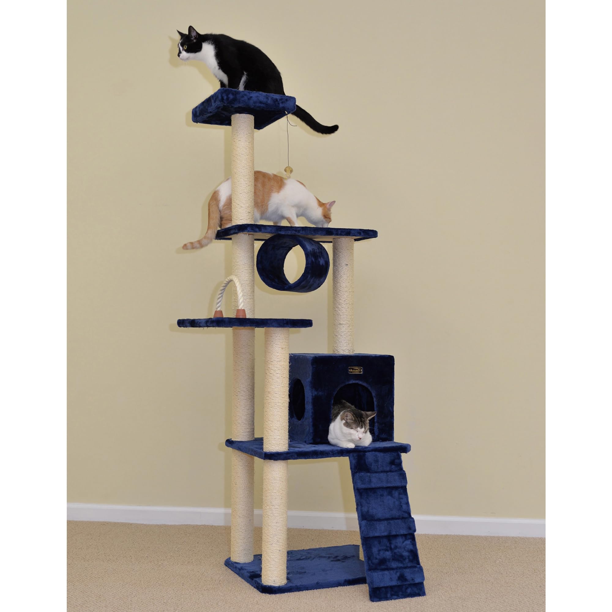 Armarkat Cat Tree Model A7101, Navy Blue