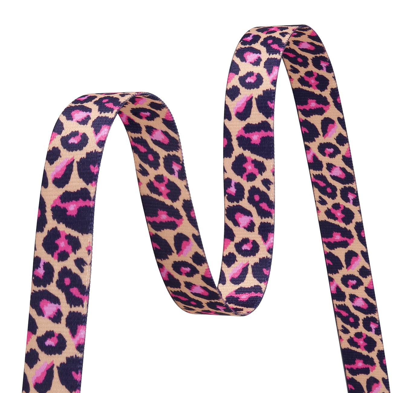 Mihqy Dog Collar And Leash Set With Bohemia Floral Tribal Geometric Patterns - Soft Ethnic Style Collar Adjustable For Small Medium Large Dogs(Pink Leopard Set,L)
