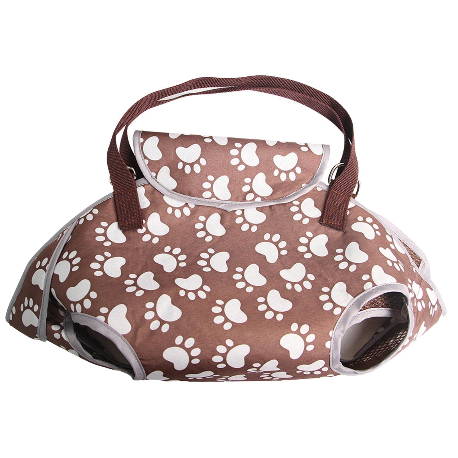 Loom Tree Travel Shoulder Bag Comfortable Puppy Kitten Leg Out Cats Dog Pets Carrier Brown S