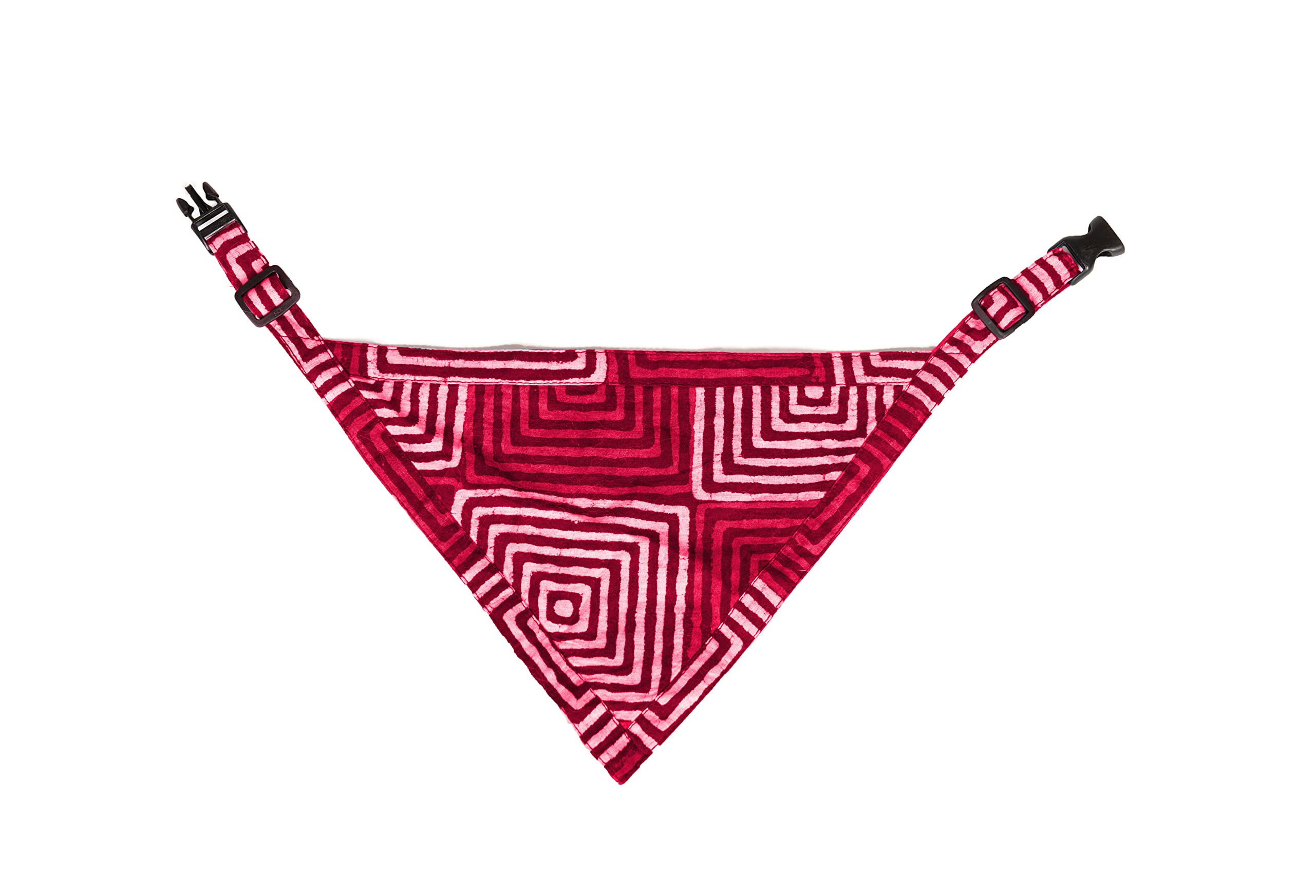 Dog Gone Smart Pet Products Unbugz-It Bandana, Medium, Square Red (10 X 7)