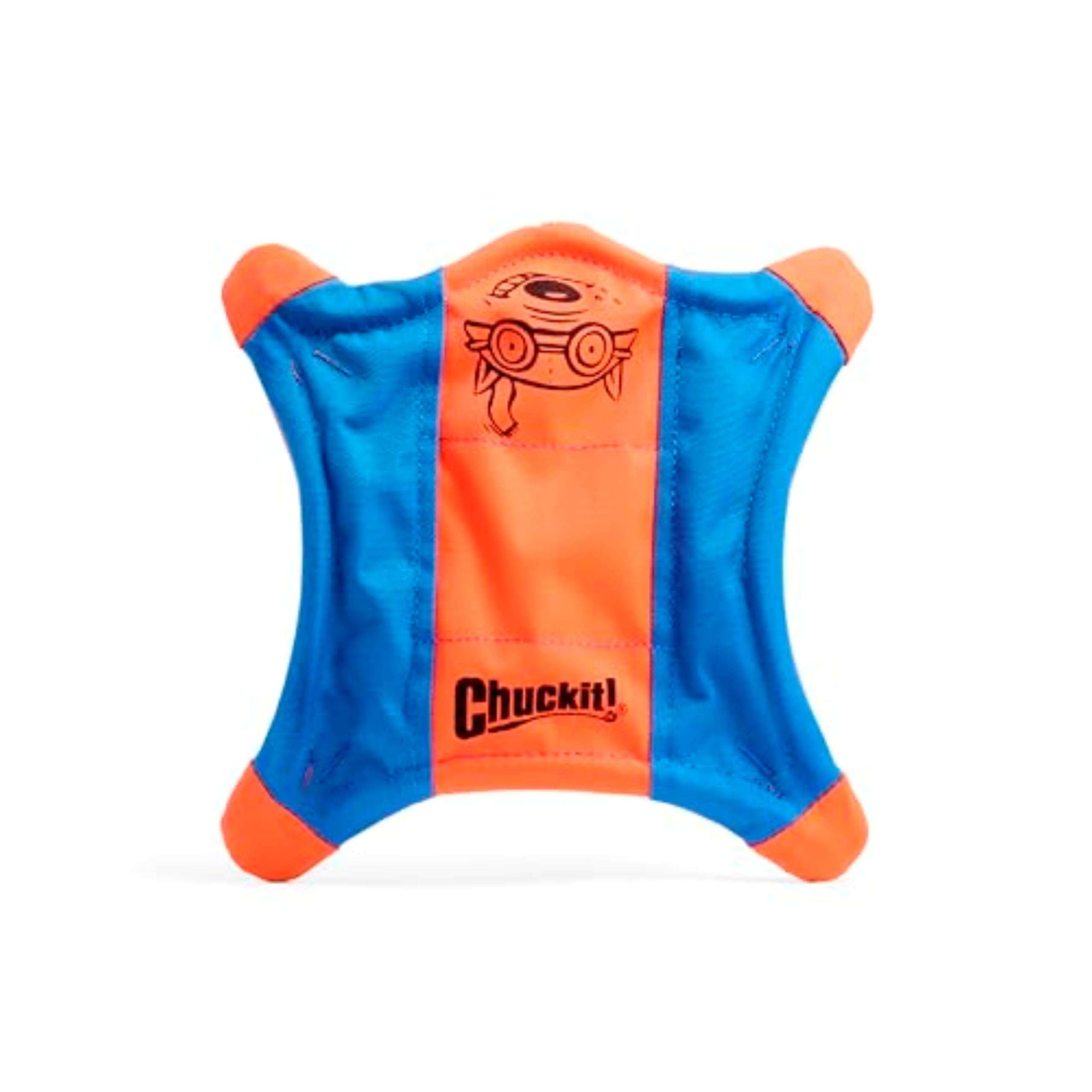 Chuckit! Flying Squirrel Fetch Dog Toy - Water Floating Flyer - Soft and Durable Polyester Canvas Construction - For Medium Dogs