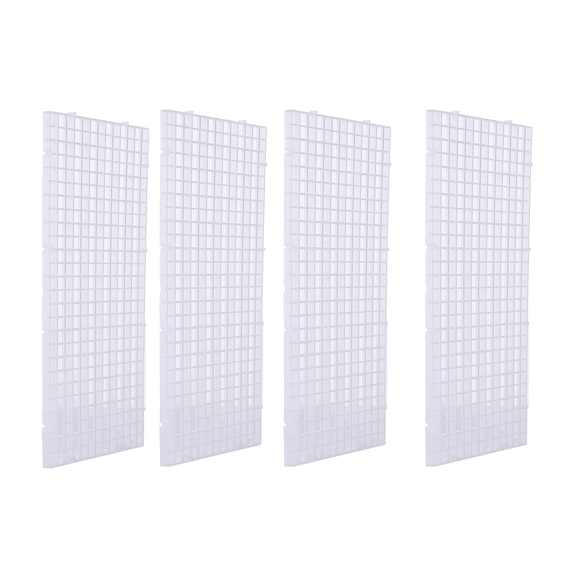 Aquarium Fish Tank Bottom Isolation, Grid Divider Tray Egg 4 Pcs (S 4pcs)