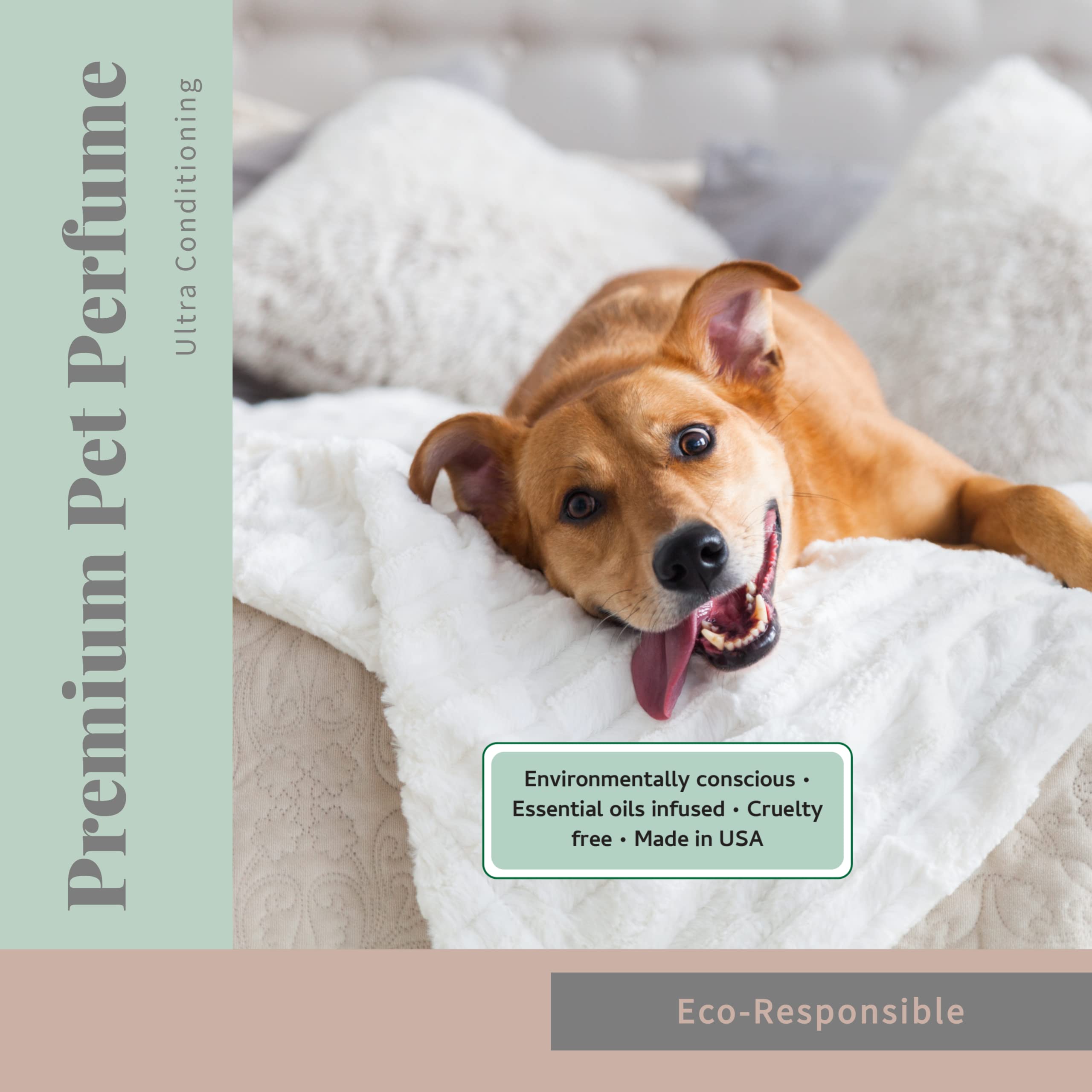 Begley’S Natural Pet Cologne And Deodorizer - Premium Essential Oil Scented Dog Body Spray And Cat Perfume - Dog Grooming Spray And Pet Odor Eliminator - Cat Cologne Mist, Dog Cologne Spray Long Lasting - 8 Oz, Lavender, 2 Pack