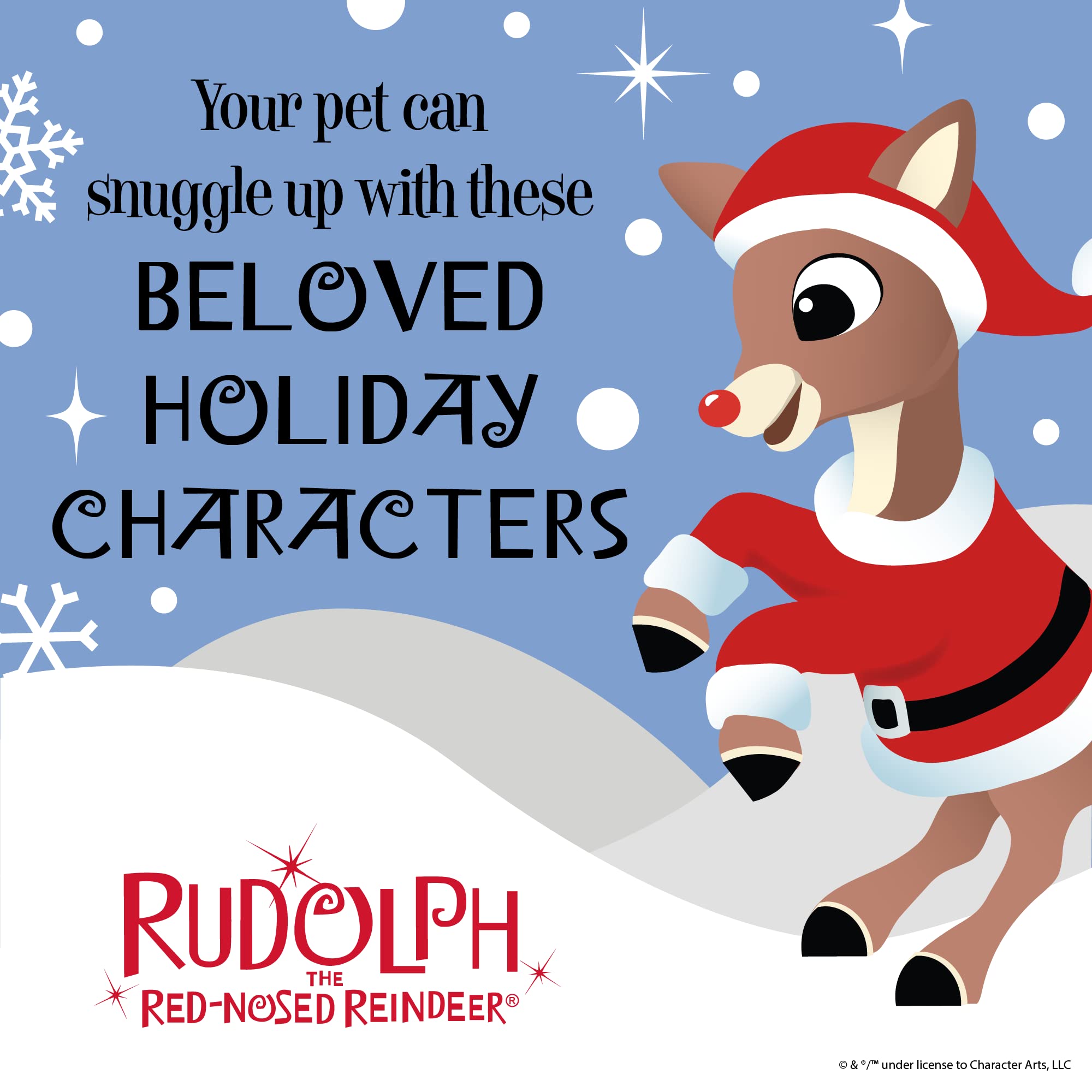 Rudolph The Red Nosed Reindeer Bumble Dog Toys, 2 Piece | Rope Dog Toys Squeaky Dog Toys From Christmas Dog Toys, Dog Chew Toys