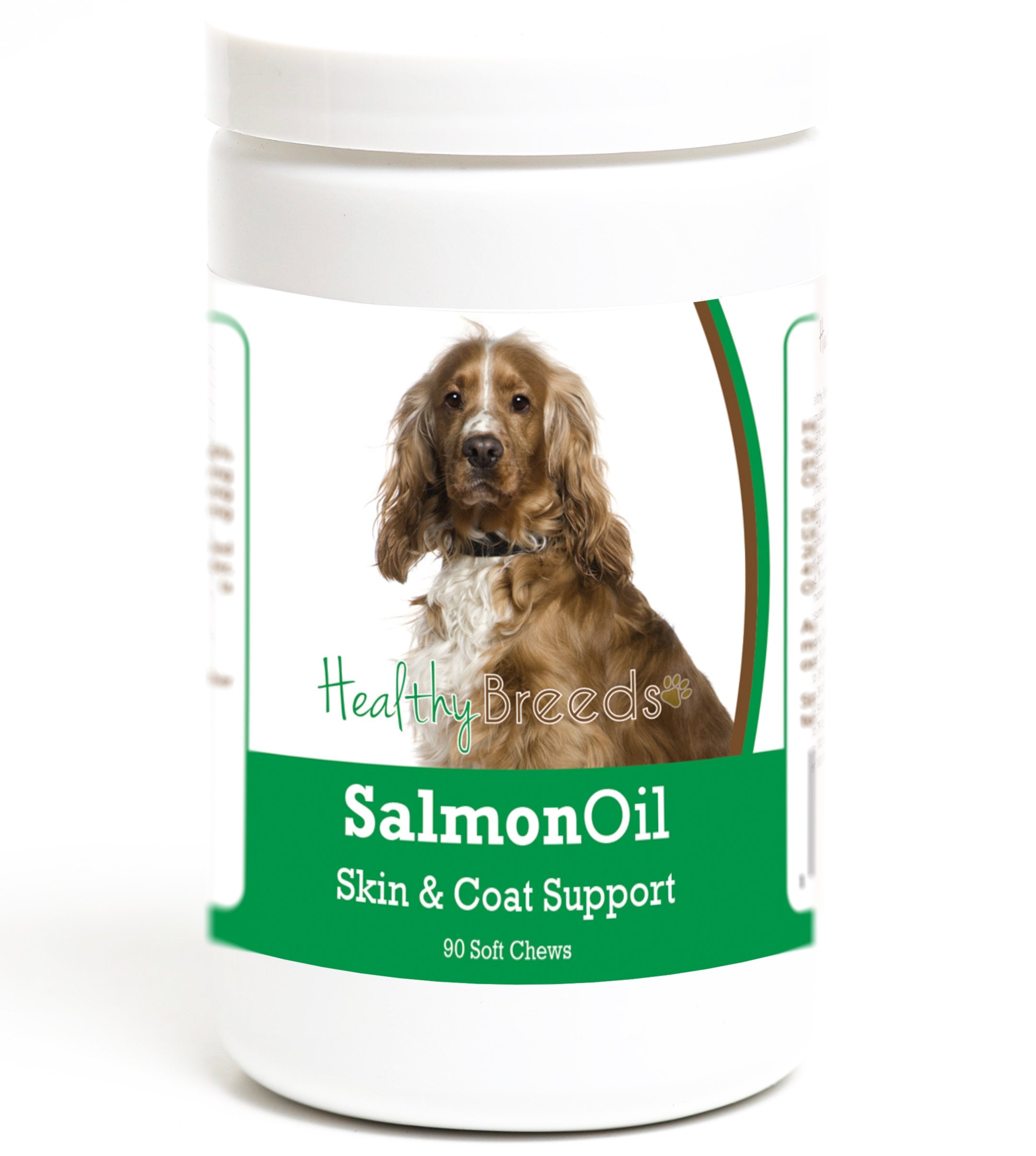 Healthy Breeds English Cocker Spaniel Salmon Oil Soft Chews 90 Count