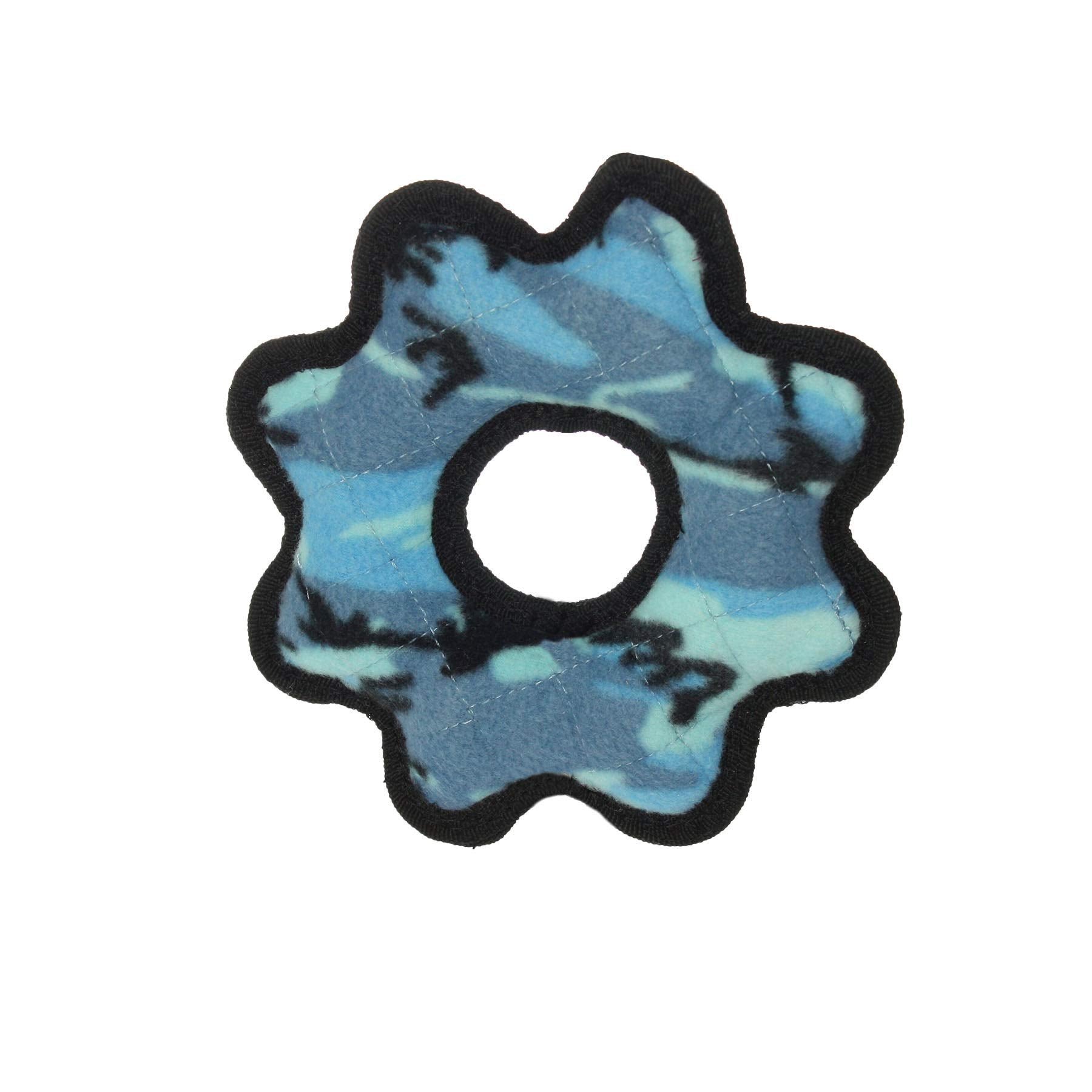 TUFFY- World s Tuffest Soft Dog Toy- Ultimate Gear Ring-Squeakers-Multiple Layers.Made Durable,Strong & Tough.Interactive Play(