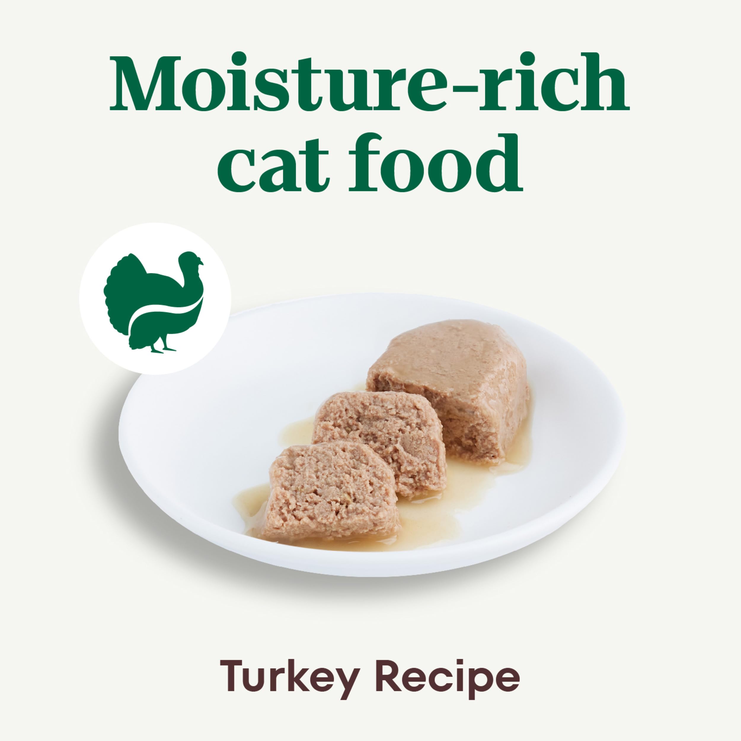 Nutro Perfect Portions Wet Cat Food Pate Turkey Recipe, 2.64 oz. Twin-Pack Trays (24 Count, Pack of 1)