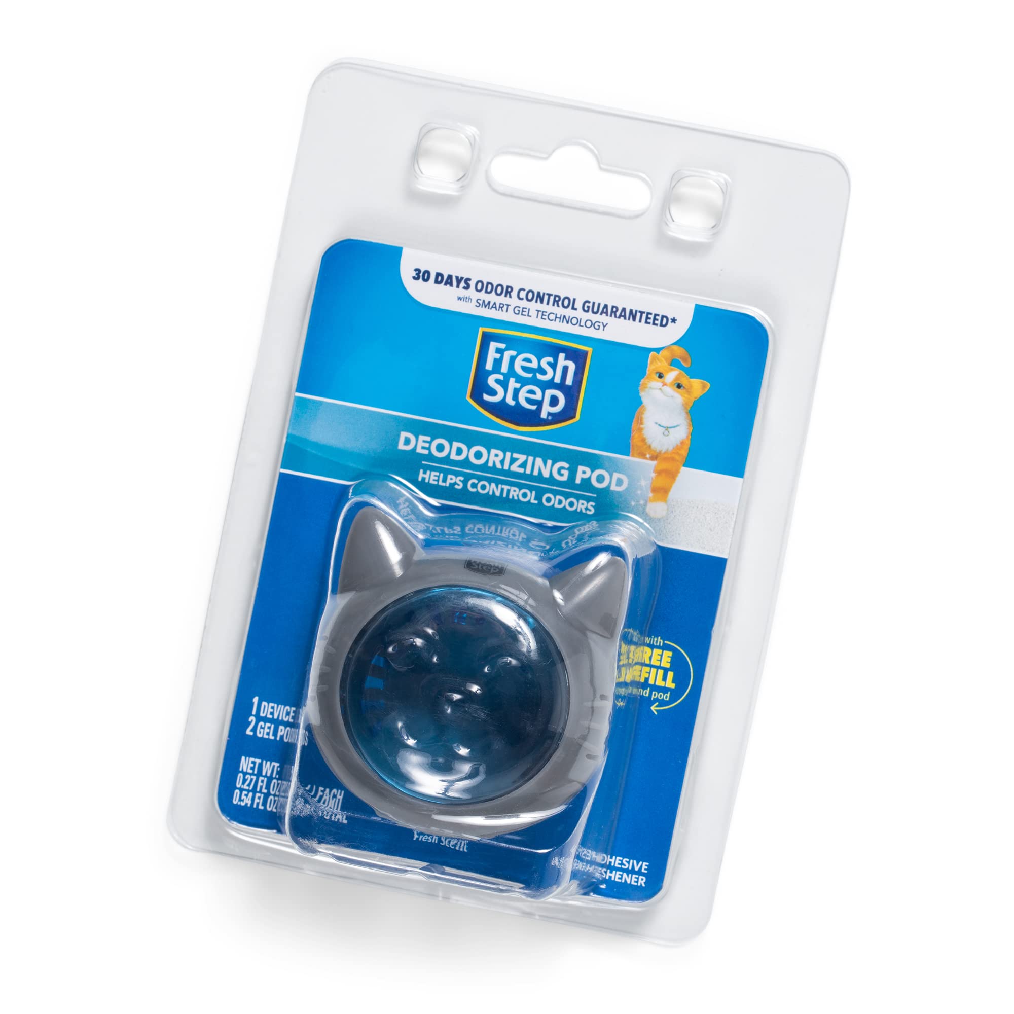 Fresh Step Litter Box Deodorizing Gel Pod | Cat Litter Box Deodorizer | Combats Cat Odors And Neutralizes Smells To Keep Your Ho