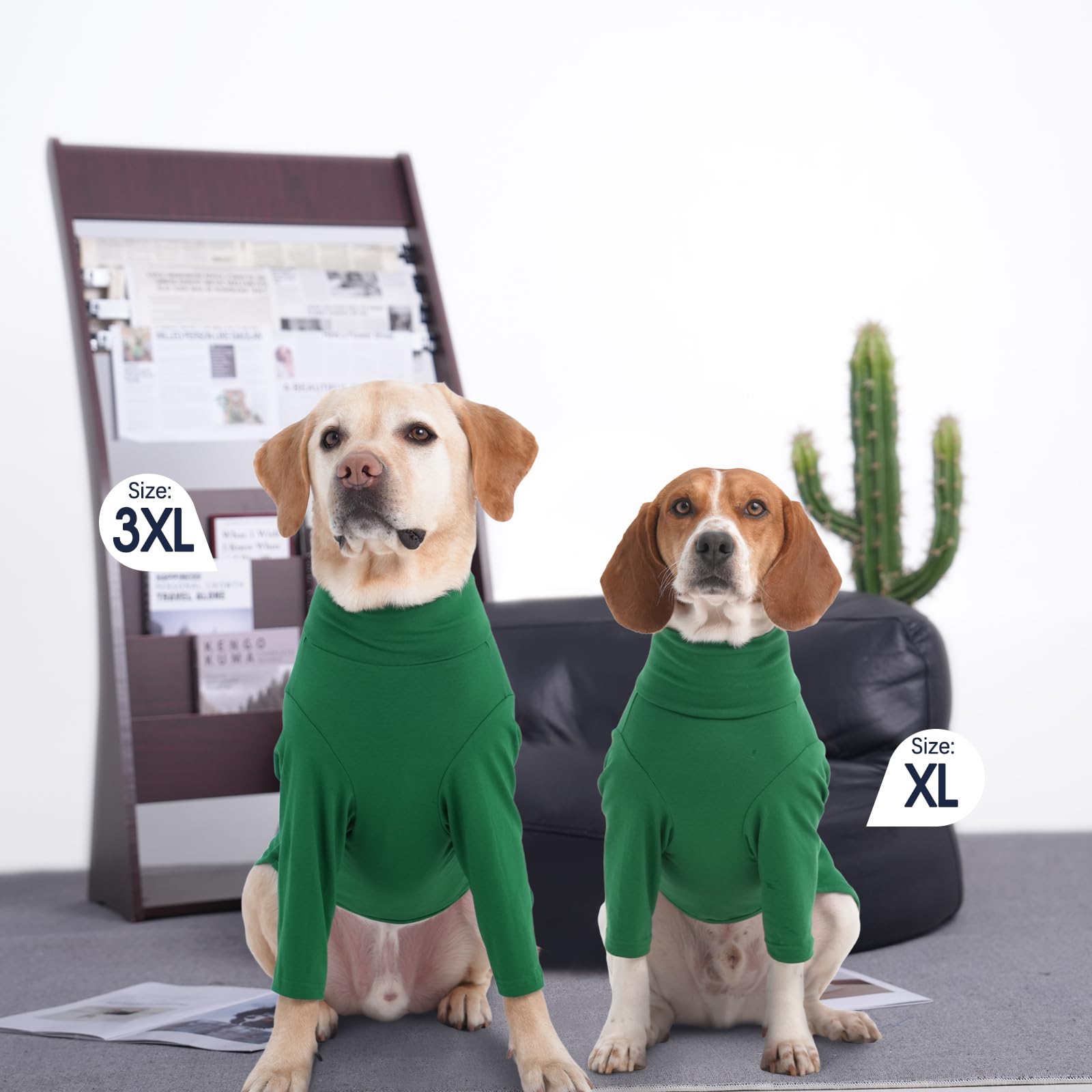 Iecoii Dog Shirts For Large Dogs,Soft Dog T-Shirt For Spring Fall,Pullover Shirts For Dogs Girl Boy,Extra Large Dog Pullover Shi