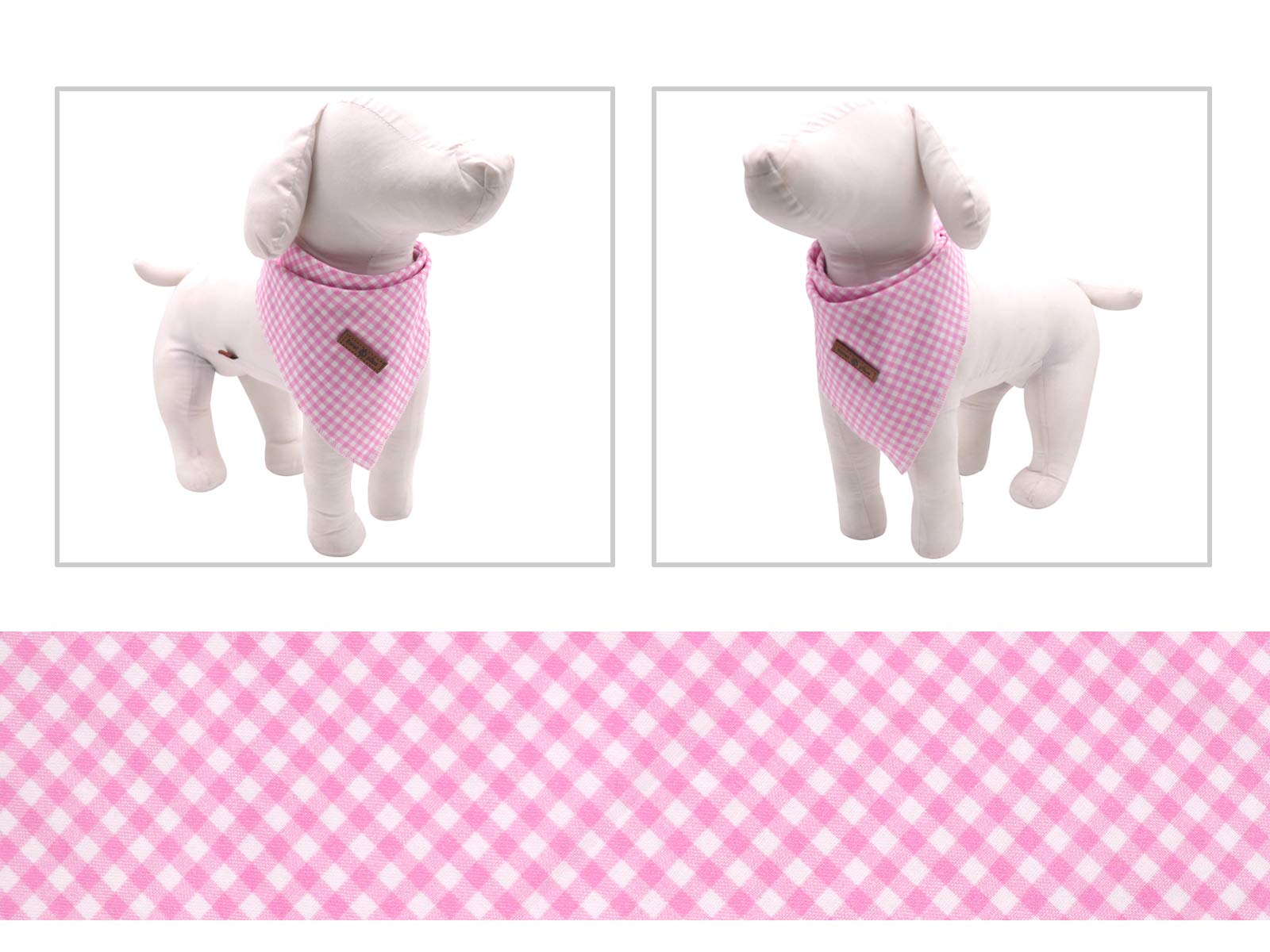 Lionet Paws Dog Bandana Washable Cotton Handkerchief Scarf Triangle Bandana For Small Medium Large Dogs