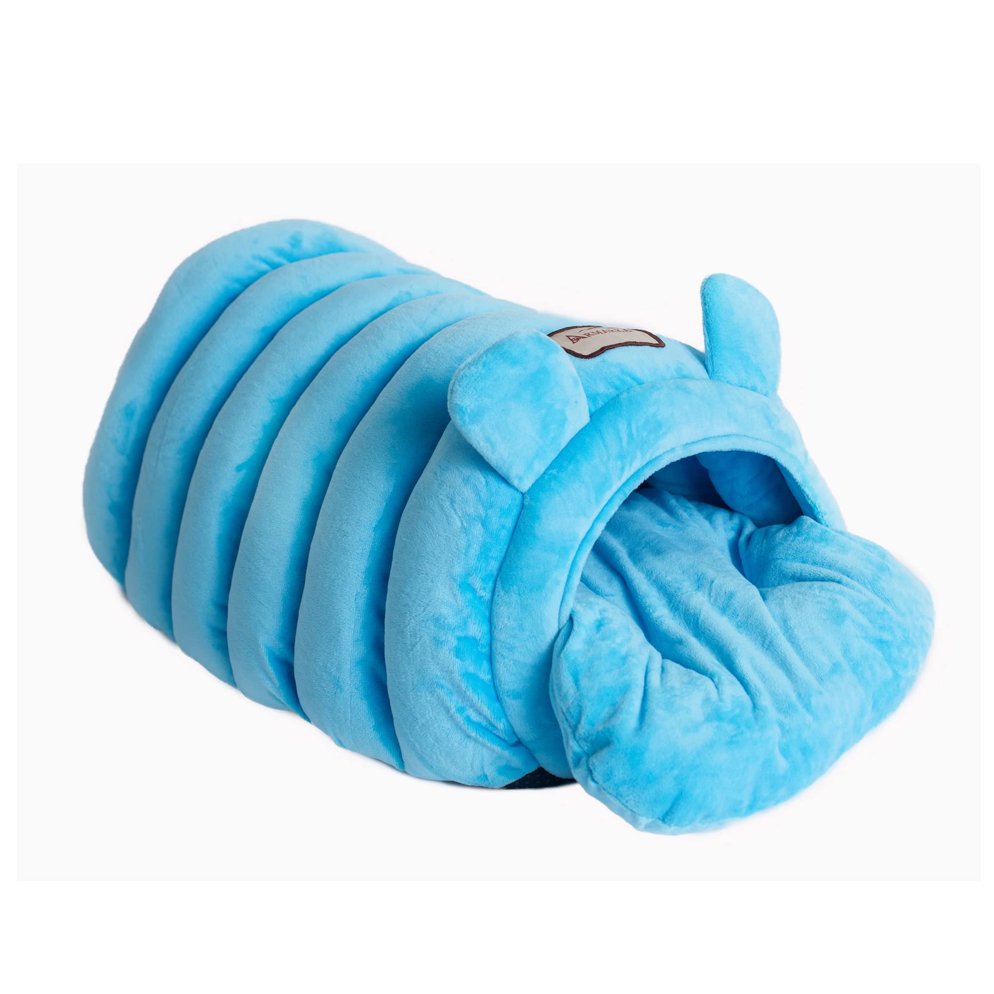 Armarkat Cat Bed Model C90CTL Tube Shape, Sky Blue