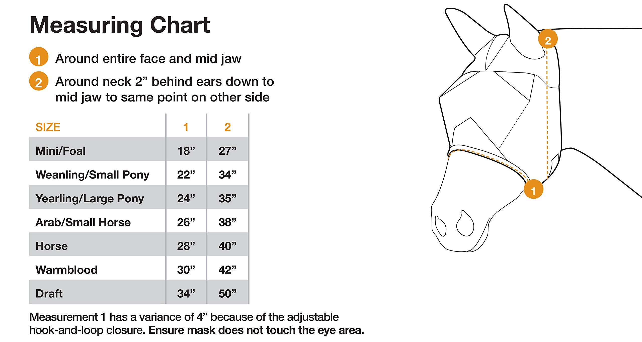 Cashel Quiet Ride Horse Fly Mask No Ears or Nose, Standard, Warmblood, Black