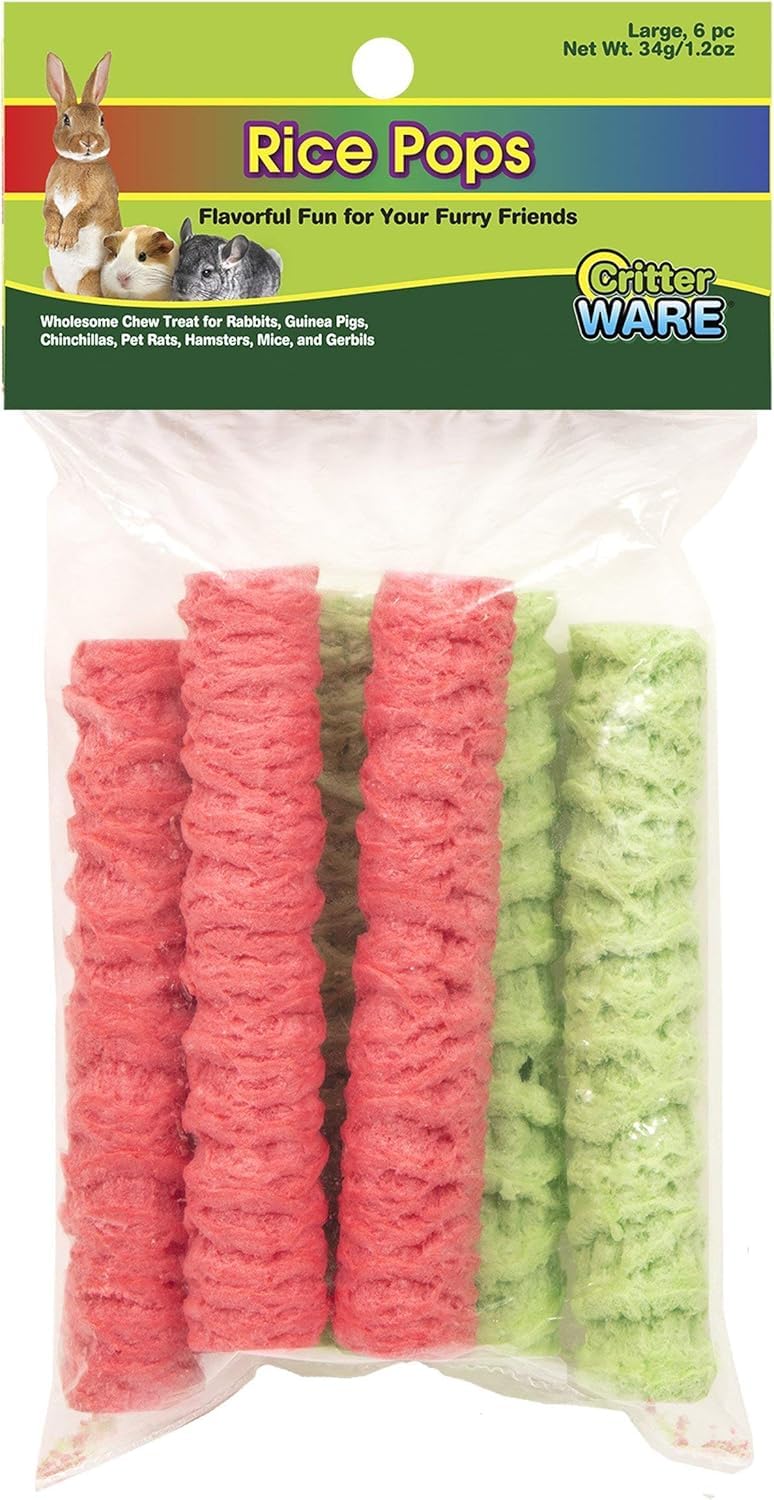 Ware Manufacturing Rice Pops Small Pet Treat [Set of 4]