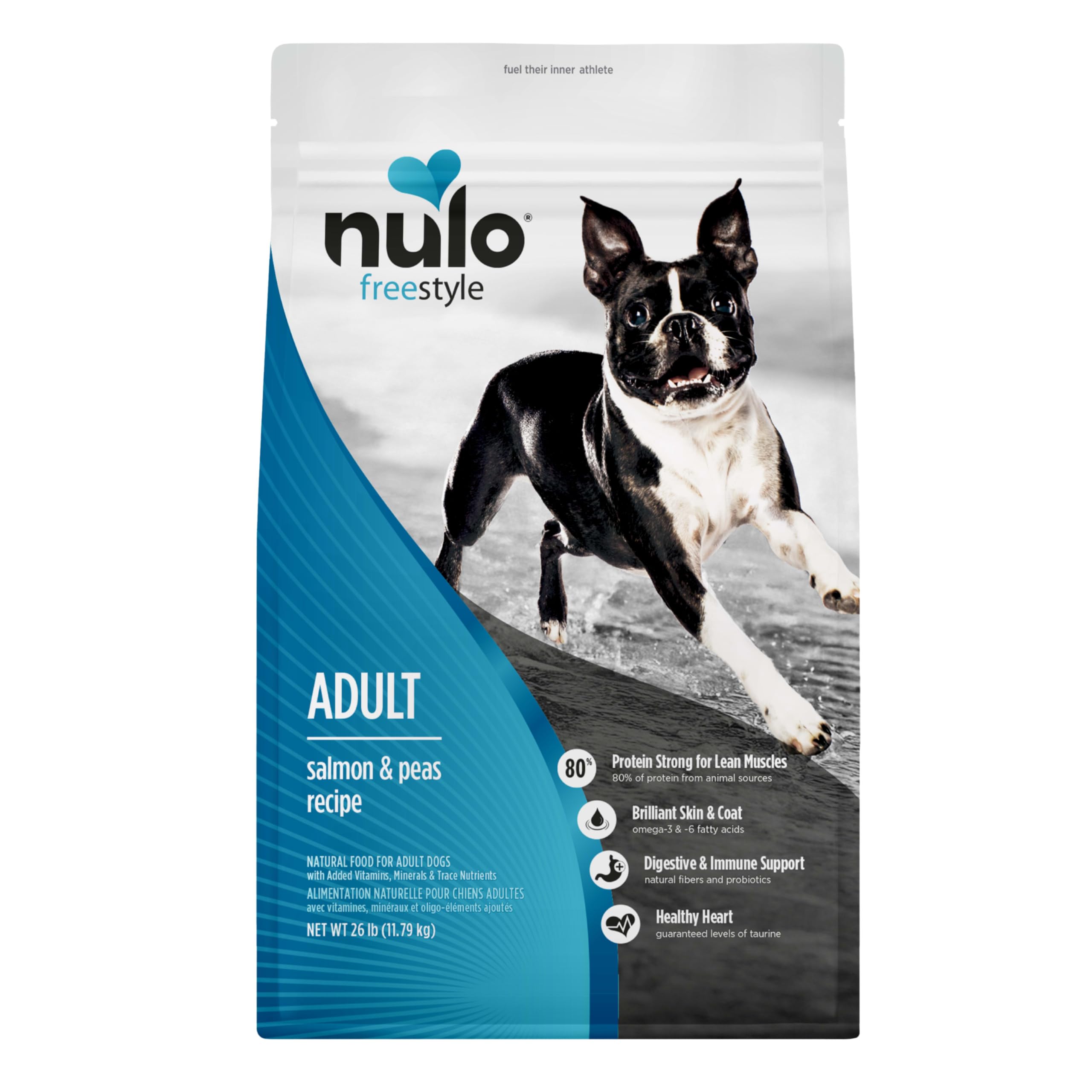 Nulo Freestyle Adult Dog Food, Premium All Natural Grain-Free Dry Small Kibble Dog Food, with BC30 Probiotic for Healthy Digesti