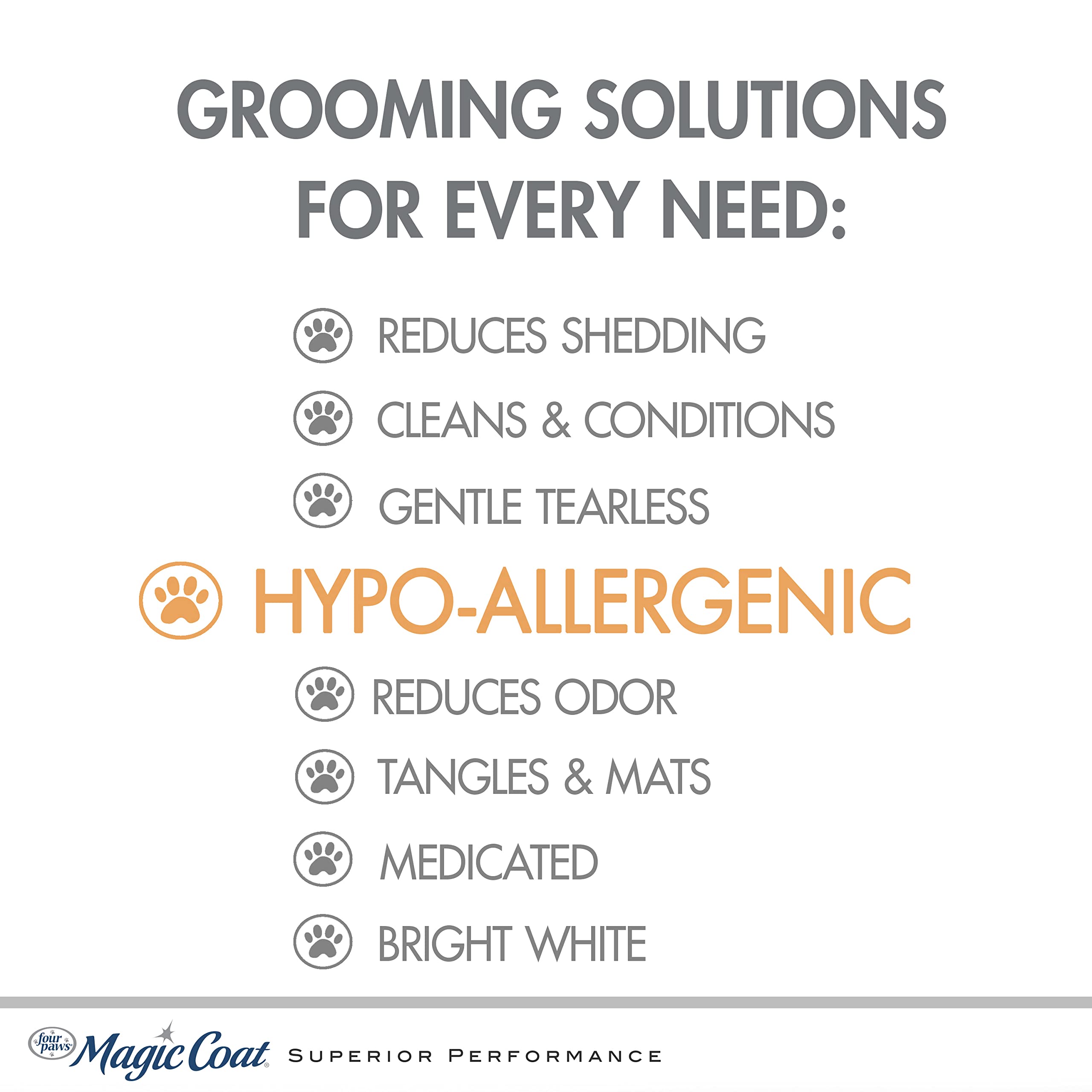 Four Paws Magic Coat Dog Hypoallergenic Conditioner Hypoallergenic Dog Conditioner 16 Ounces (1 Count)