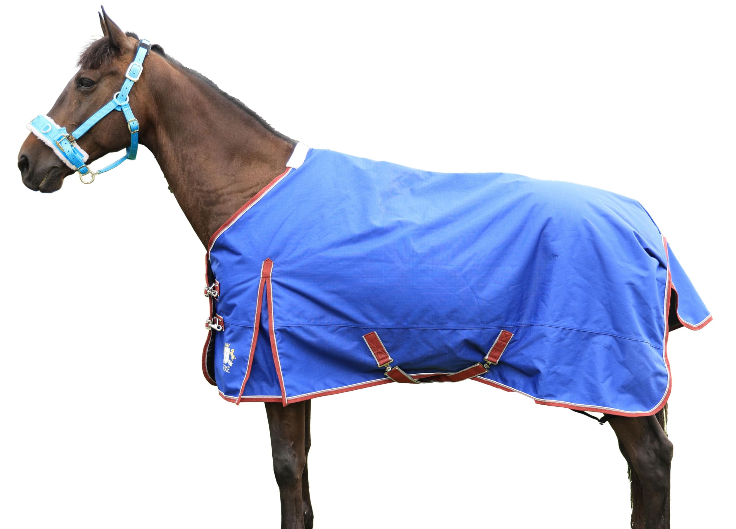 T Teke Deluxe Turnout Horse Blankets, 1200D Waterproof And Breathable Horse Care Blankets For Winter 200Gram Filling (51''-87'' 