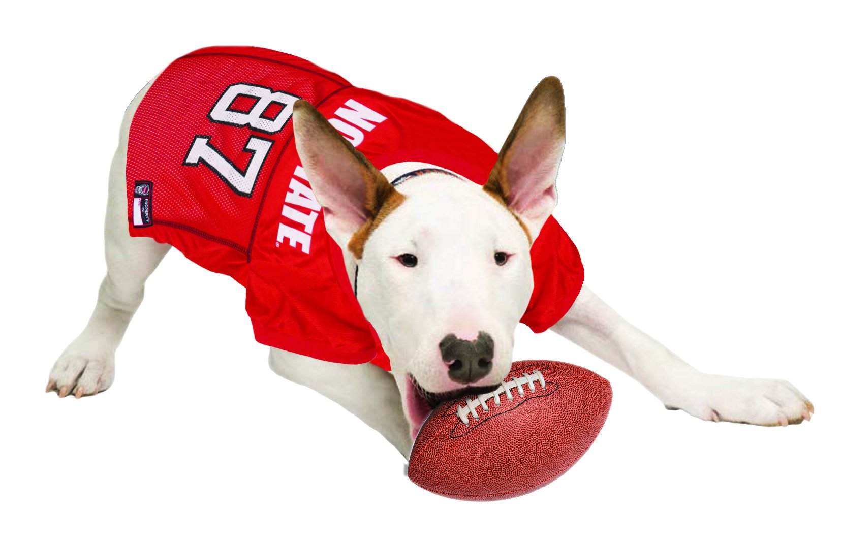 Pets First NCAA College North Carolina State Wolfpack Mesh Jersey for DOGS & CATS, X-Large. Licensed Dog Jersey with your Favori