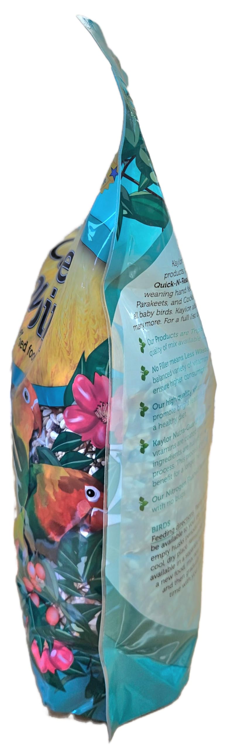 Sweet Harvest Conure and Lovebird Bird Food - 4 lbs Seed Mix for Conures and Lovebirds, High-Quality Nutrition, Model AS-48696
