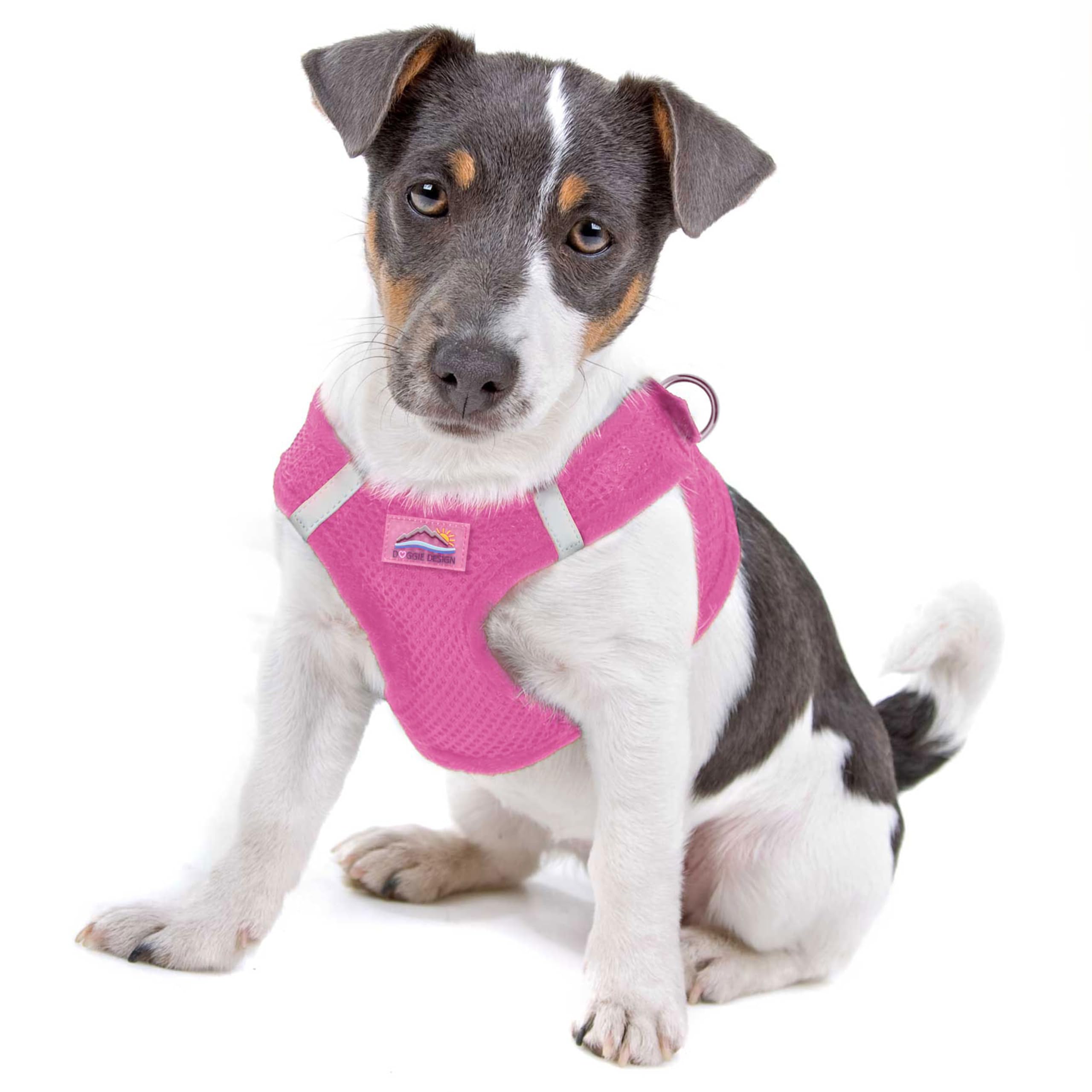 American River Ultra Choke-Free Mesh Dog Harness - Candy Pink : See Description for Size