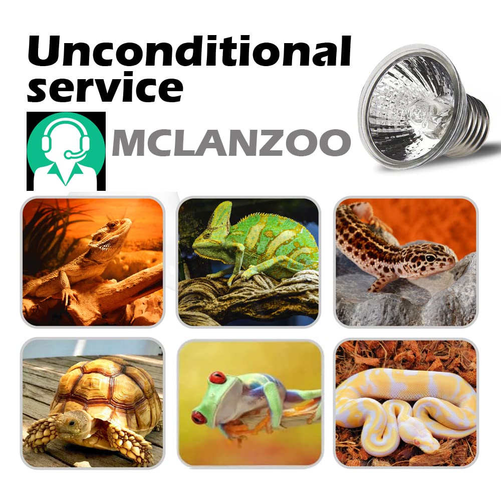 Uva Uvb Reptile Light Bulbs 4 Pack 50W,Basking Light Heat Lamp For Reptiles And Amphibian Tank Terrariums Cage For Turtle,Bearded Dragon, Works With Various Lamp Fixtures Come With Uv Test Card