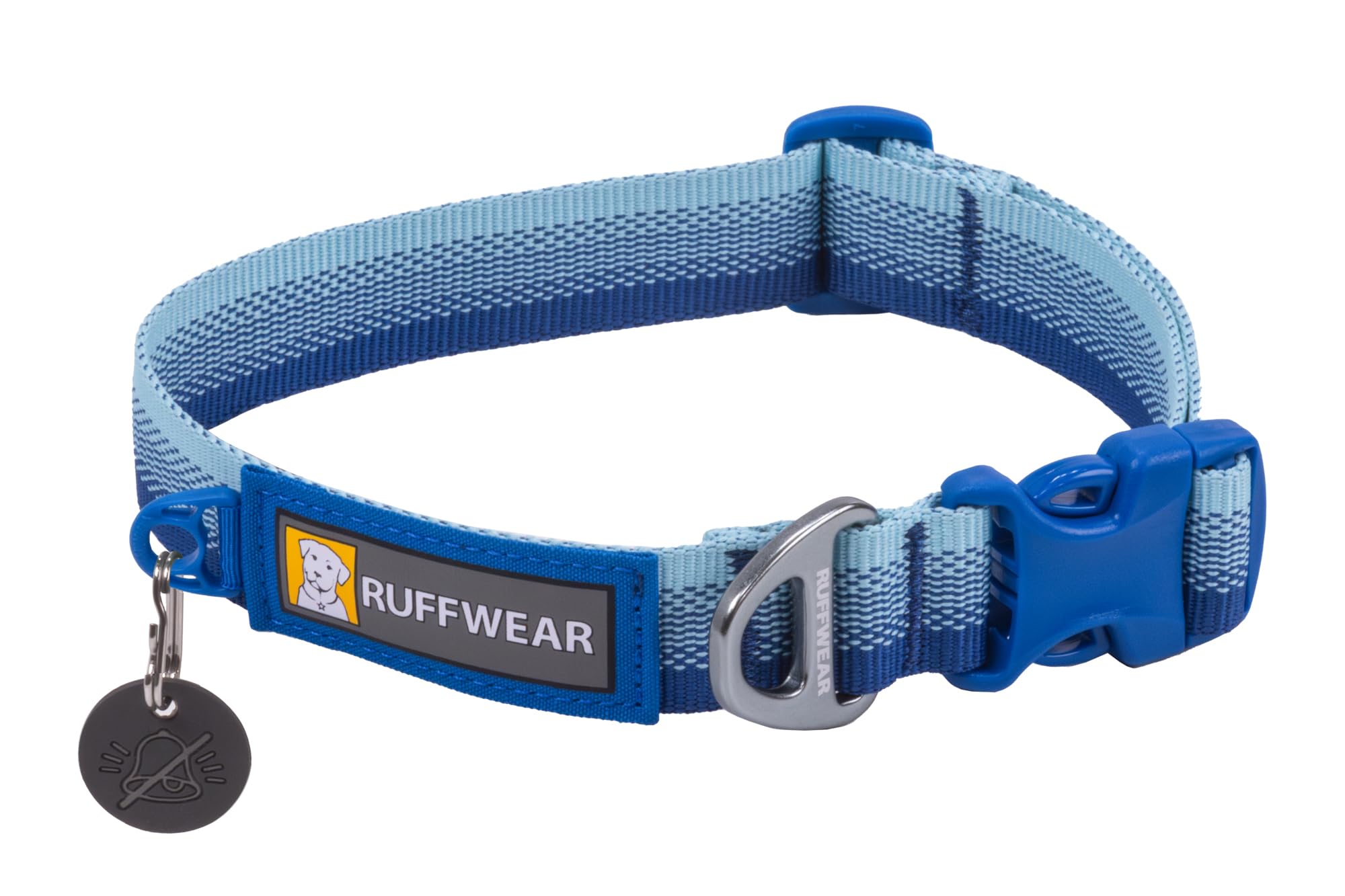 Ruffwear, Front Range Dog Collar, Durable And Comfortable Collar For Everyday Use, Coastal Fade, 14''-20''