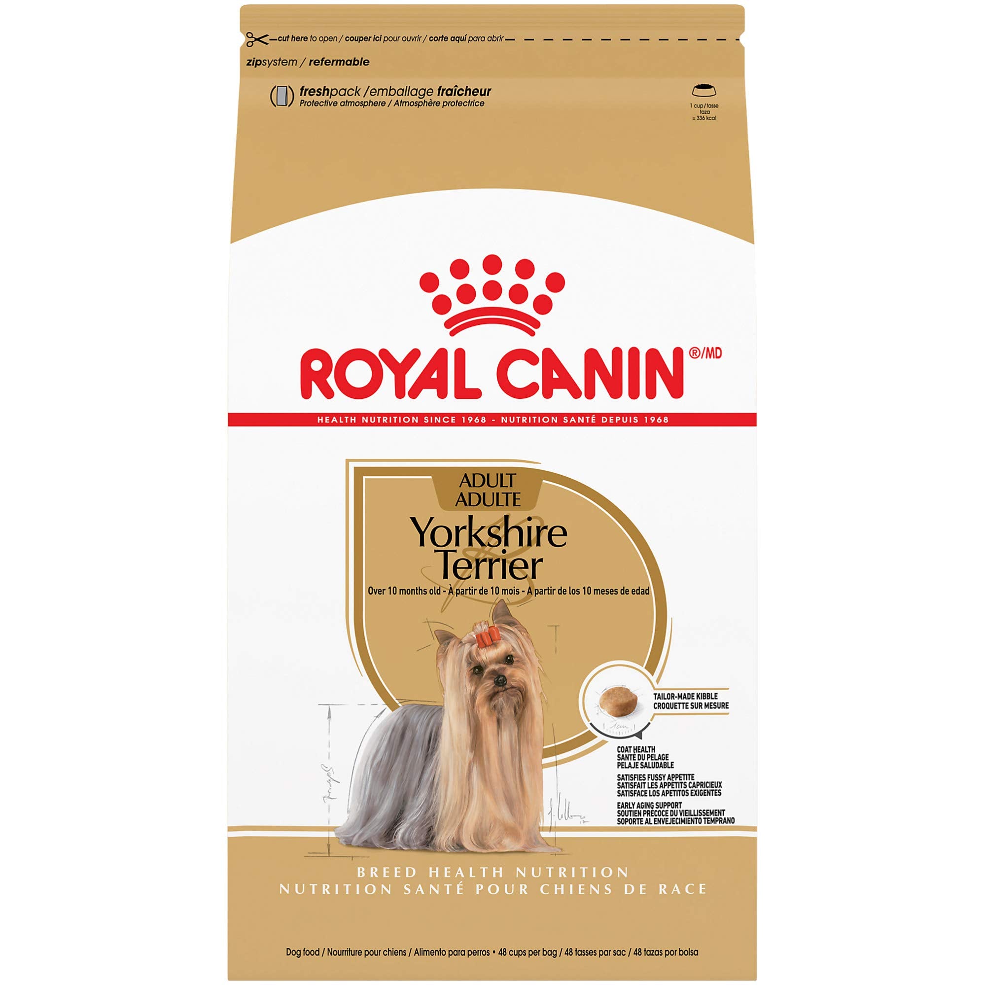 Royal Canin Yorkshire Terrier Adult Dry Dog Food, 2.5 lb bag