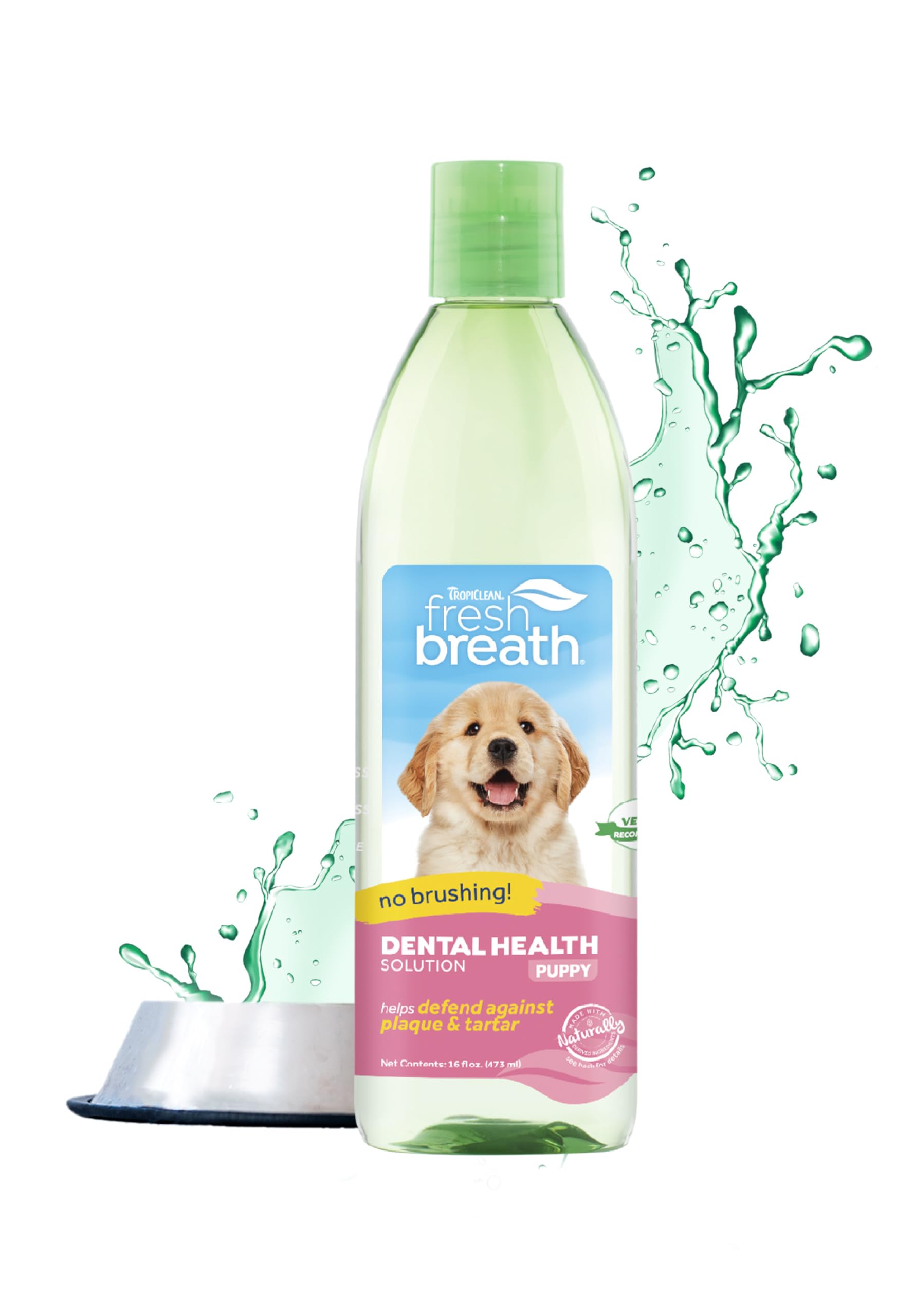 Tropiclean Fresh Breath Oral Care Water Additive For Puppies, 16Oz