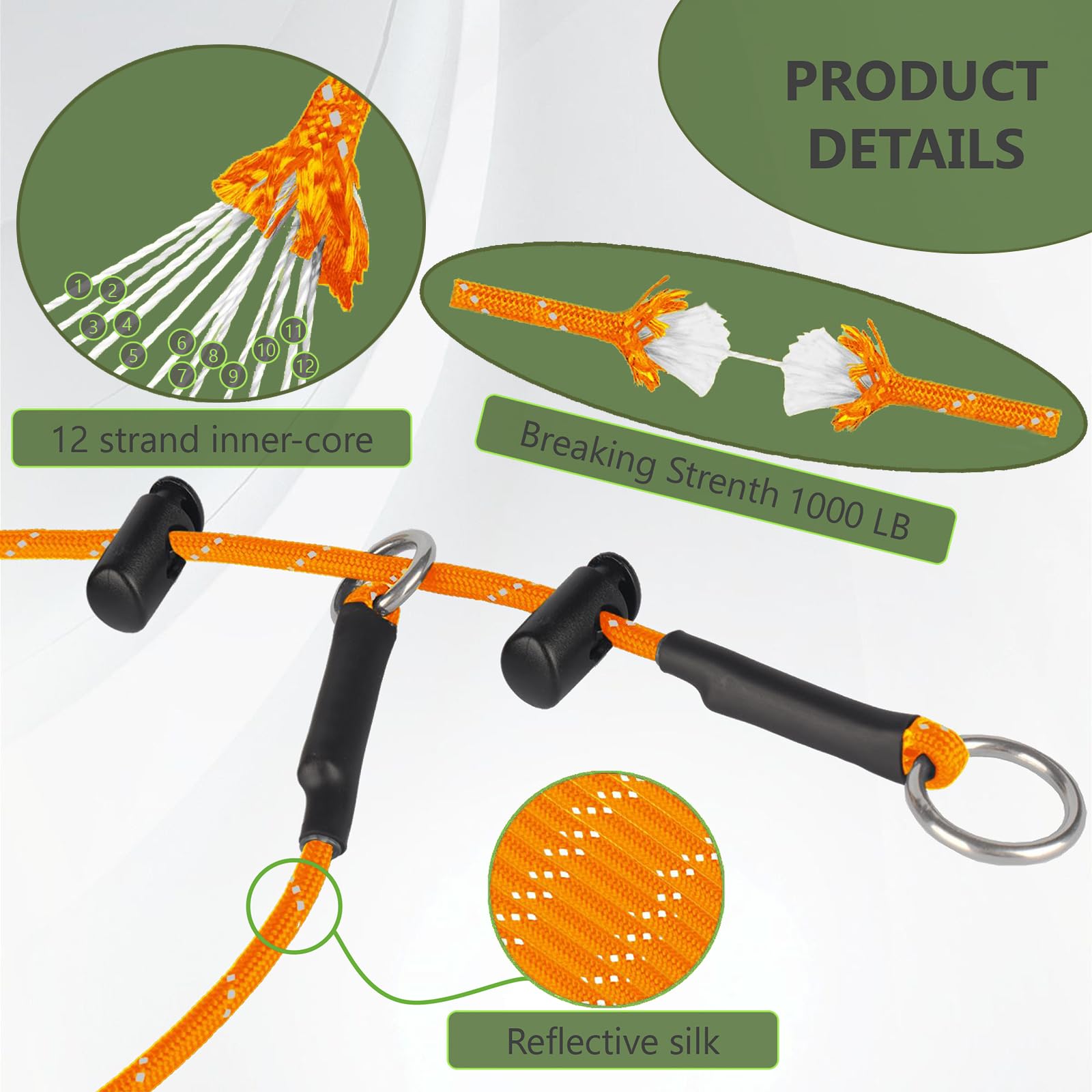 Prong Collar For Dogs Training Collars 26'' 42Mm 1000Lb Thin No Pull Dog Collar With 2 Adjustable Stoppers Reflective Martingale