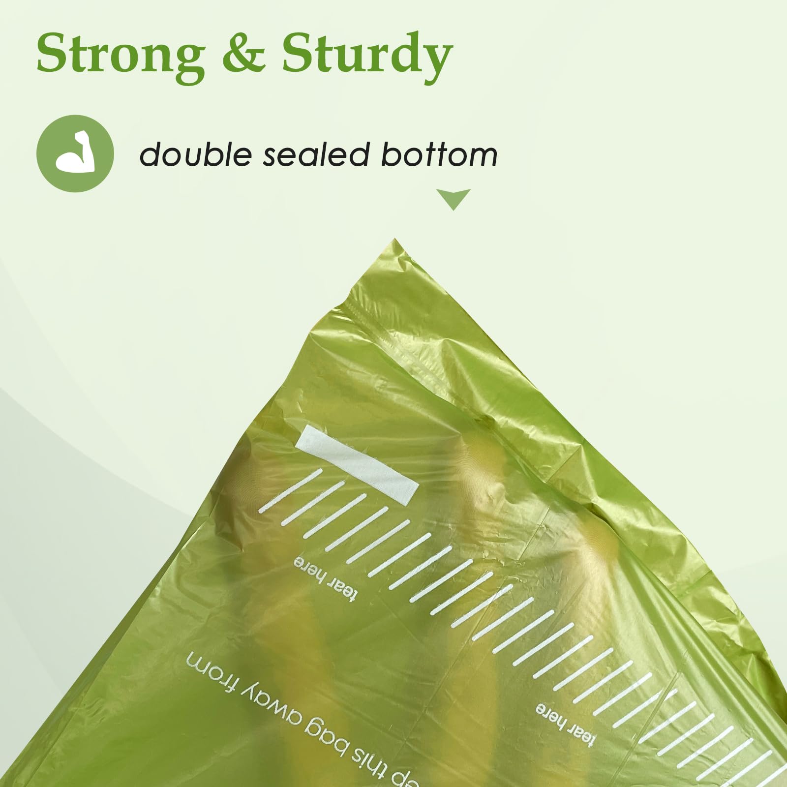 720 Count Unscented 13    X 9   Dog Poop Bags Rolls, Leakproof Strong & Sturdy Waste Bags For Doggie Cat Pet