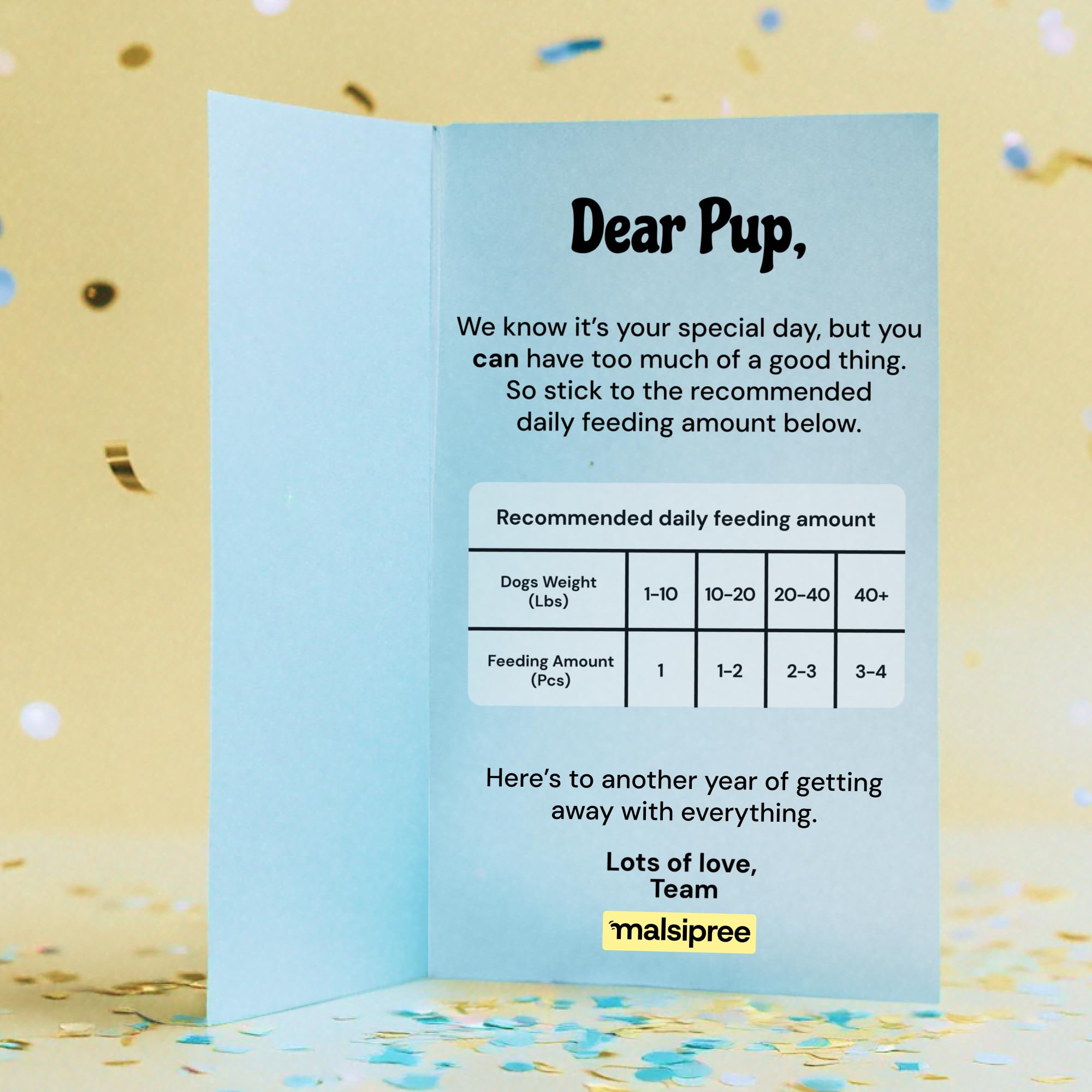 MalsiPree Lollipop Dog Birthday Treats - Freeze Dried, Low Calorie, Healthy Dog Treats - High Protein Chicken Recipe Digestion F