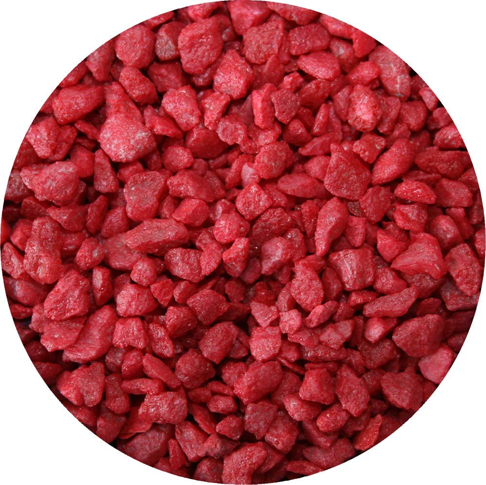 Spectrastone Special Red Aquarium Gravel For Freshwater Aquariums, 5-Pound Bag