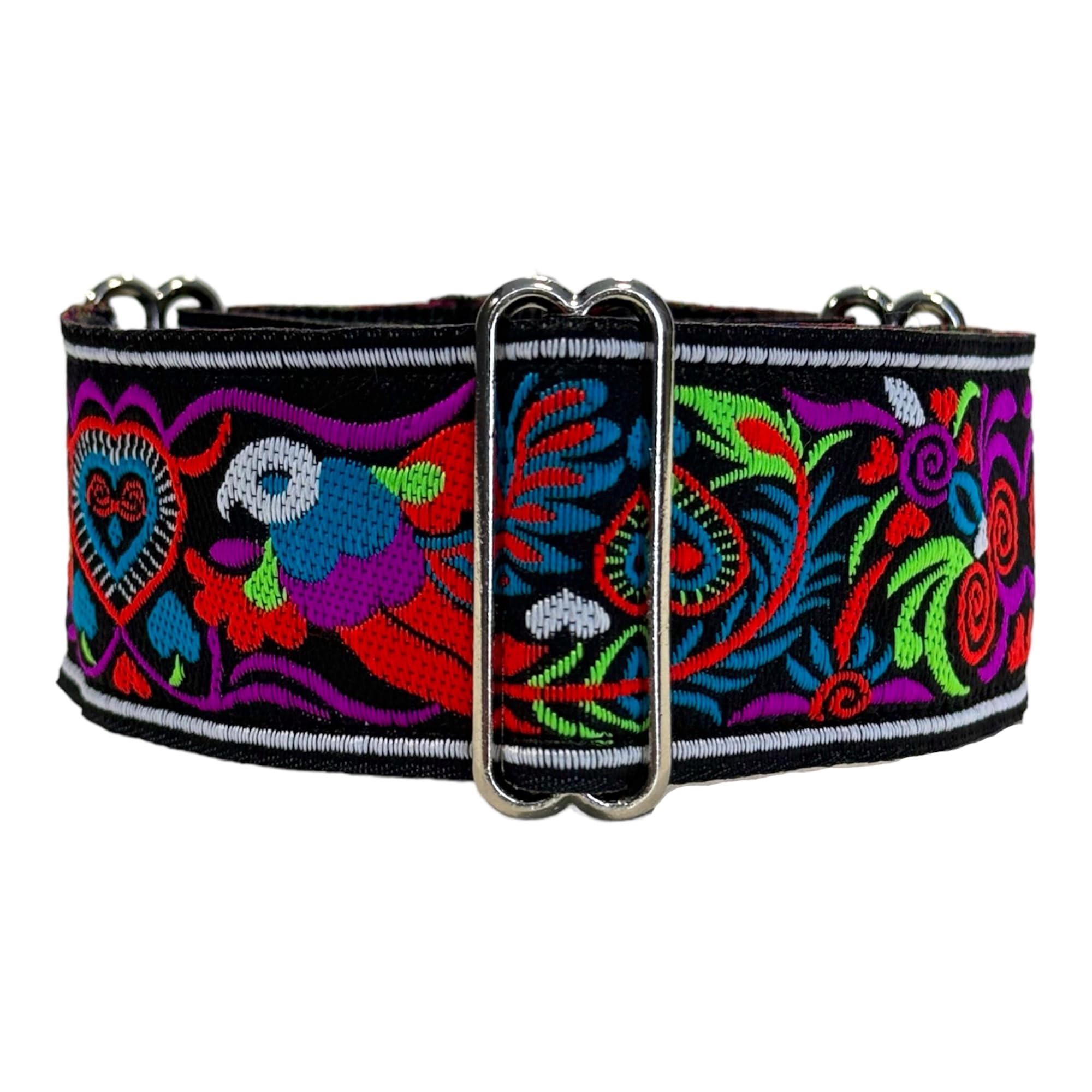 Sighthound Gang Extra Soft Martingale Dog Collar For Greyhound Saluki Whippet And Other Breeds With Similar Neck 2' Wide (M 11'-14')