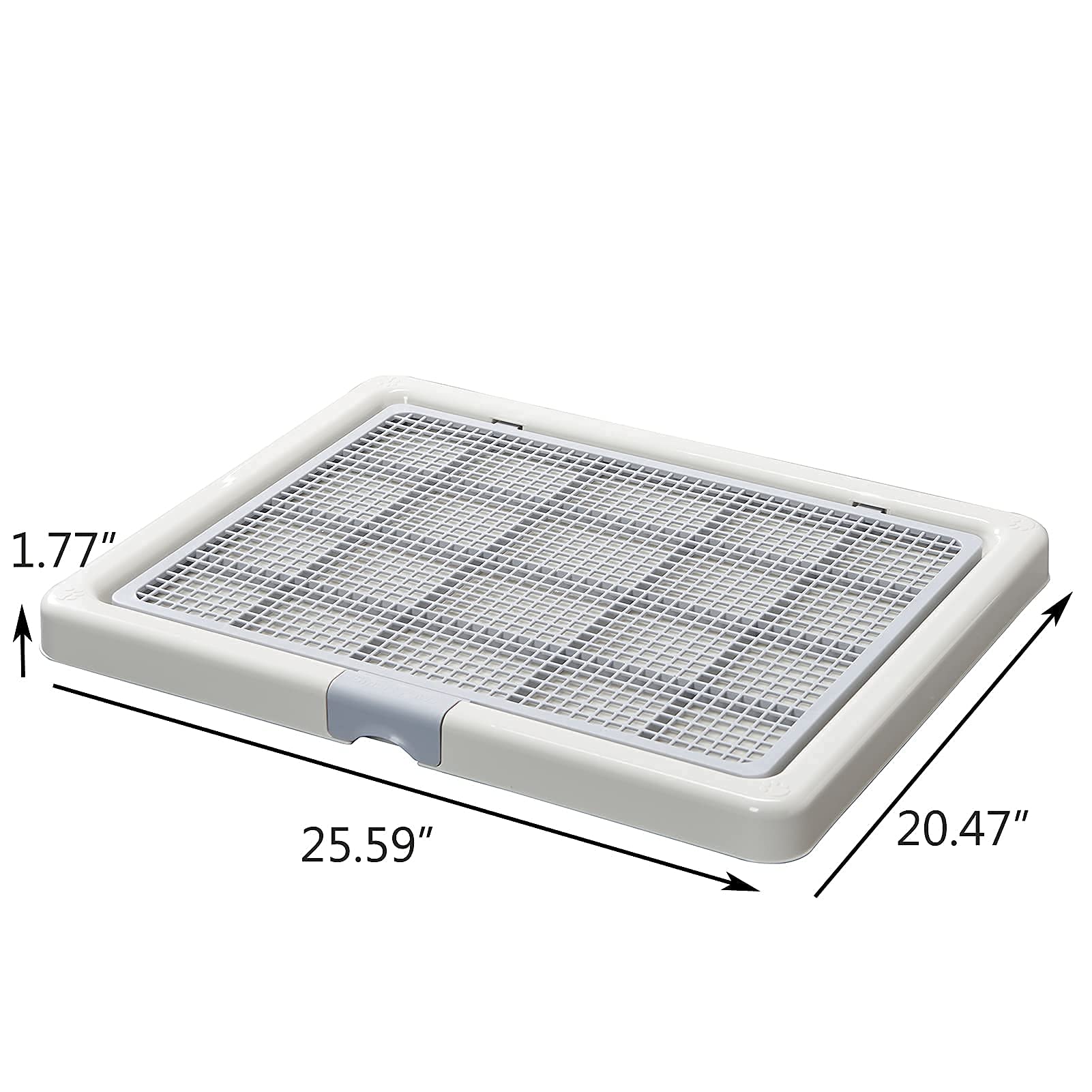 Smart Paws Corgi Potty Training Toilet,French Bulldog Training Tray,Pet Pads Holder,Dog Toilet 65X52Cm