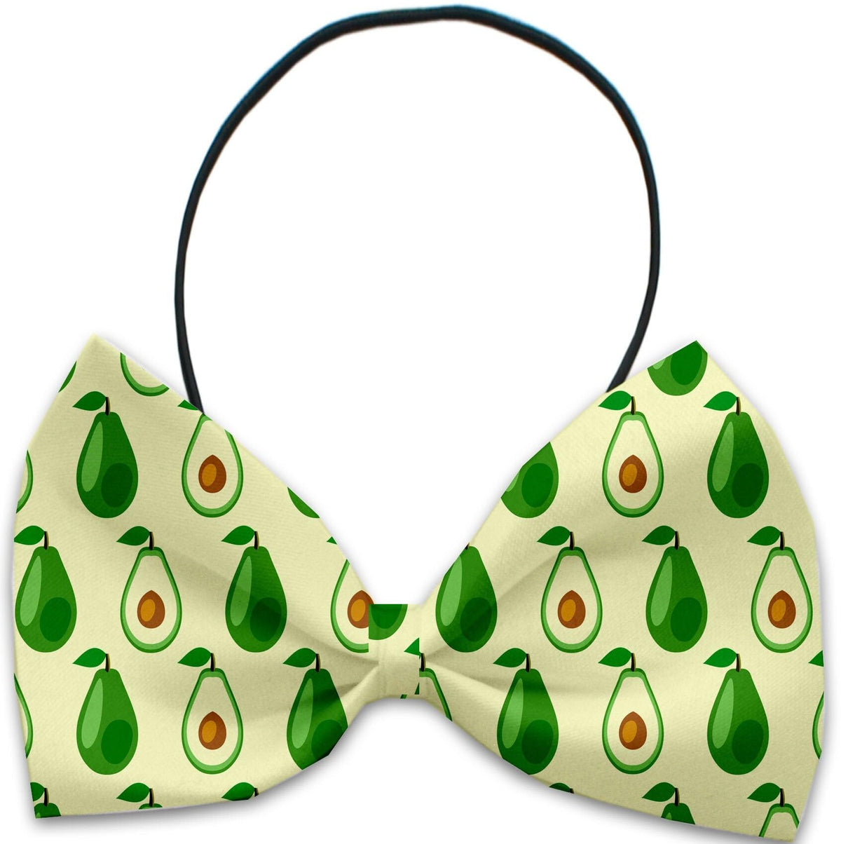 Pet, Dog and Cat Bow Ties, &quot;Summertime Fun Group&quot; *Available in 5 different pattern options!* Elastic Band Avocado Paradise