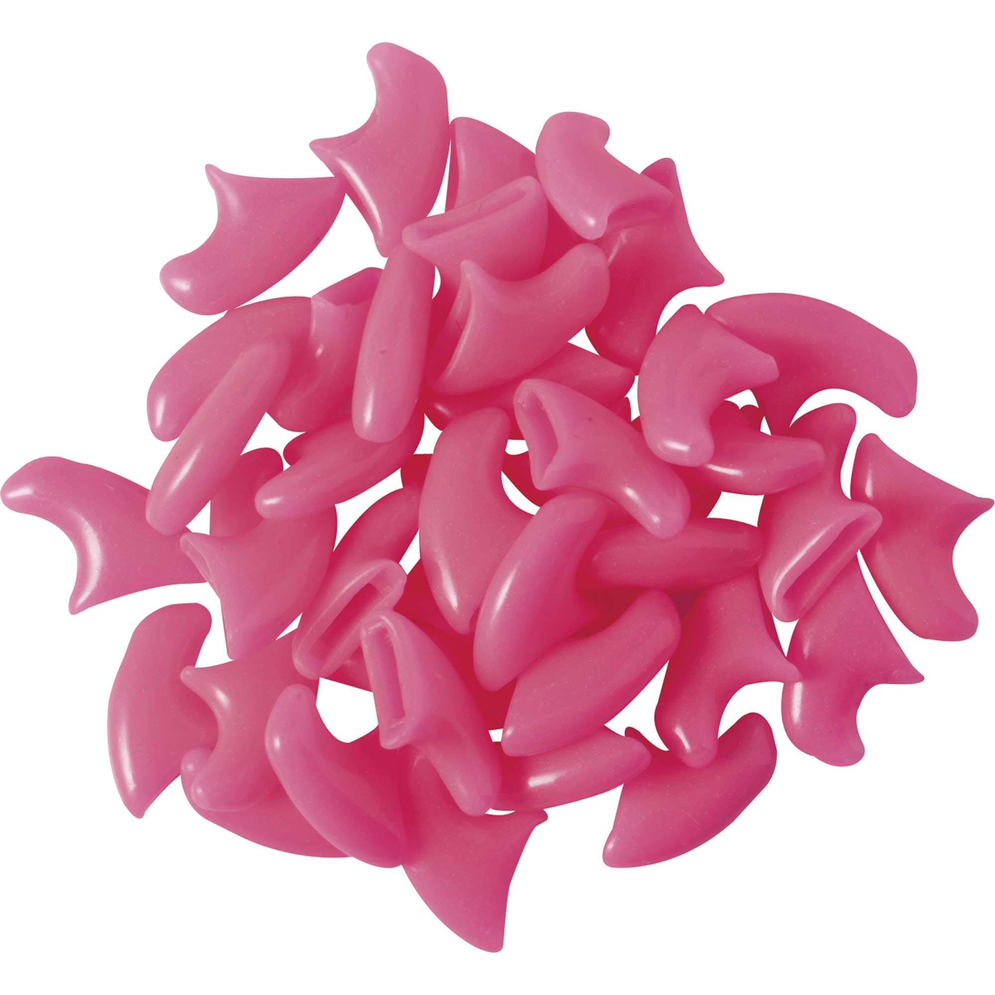 Soft Claws Cleat Lock System Cat Nail Caps, Medium, Pink, Model ZX249 120 209