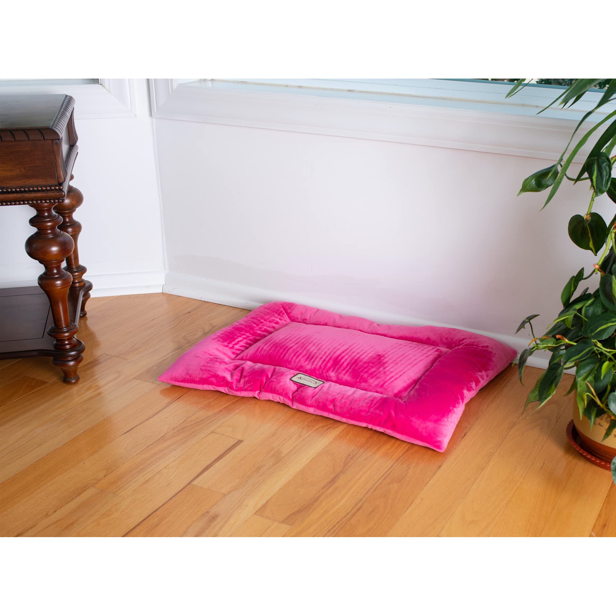 Armarkat Pet Bed Mat 27-Inch By 19-Inch By 2.5-Inch M01-Medium, Pink