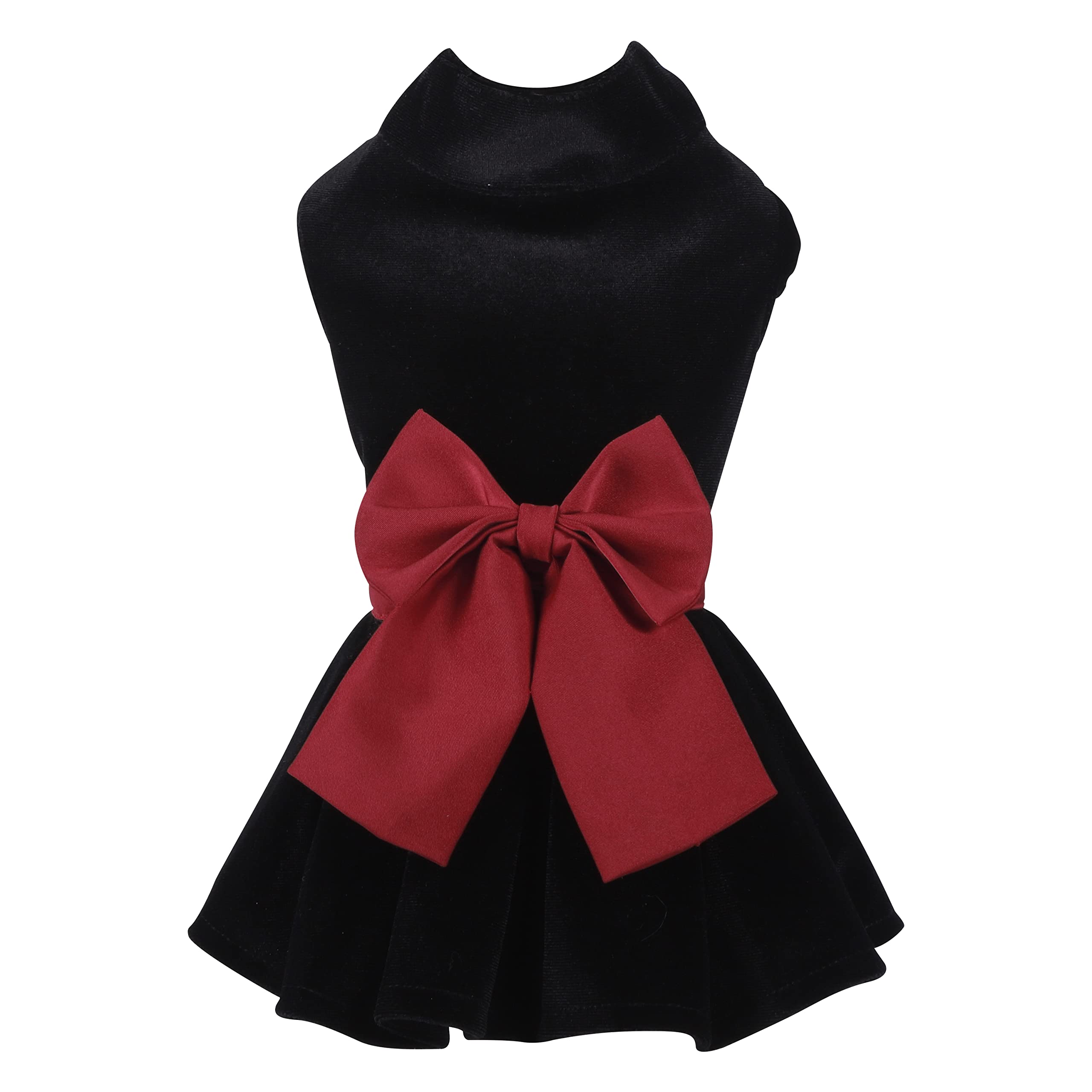 Pet Dresses For Small Dogs Cats Girl, Cute Princess Bowknot Dress Puppy Shirt All Weather Skirt Clothes Cat Apparel For Birthday