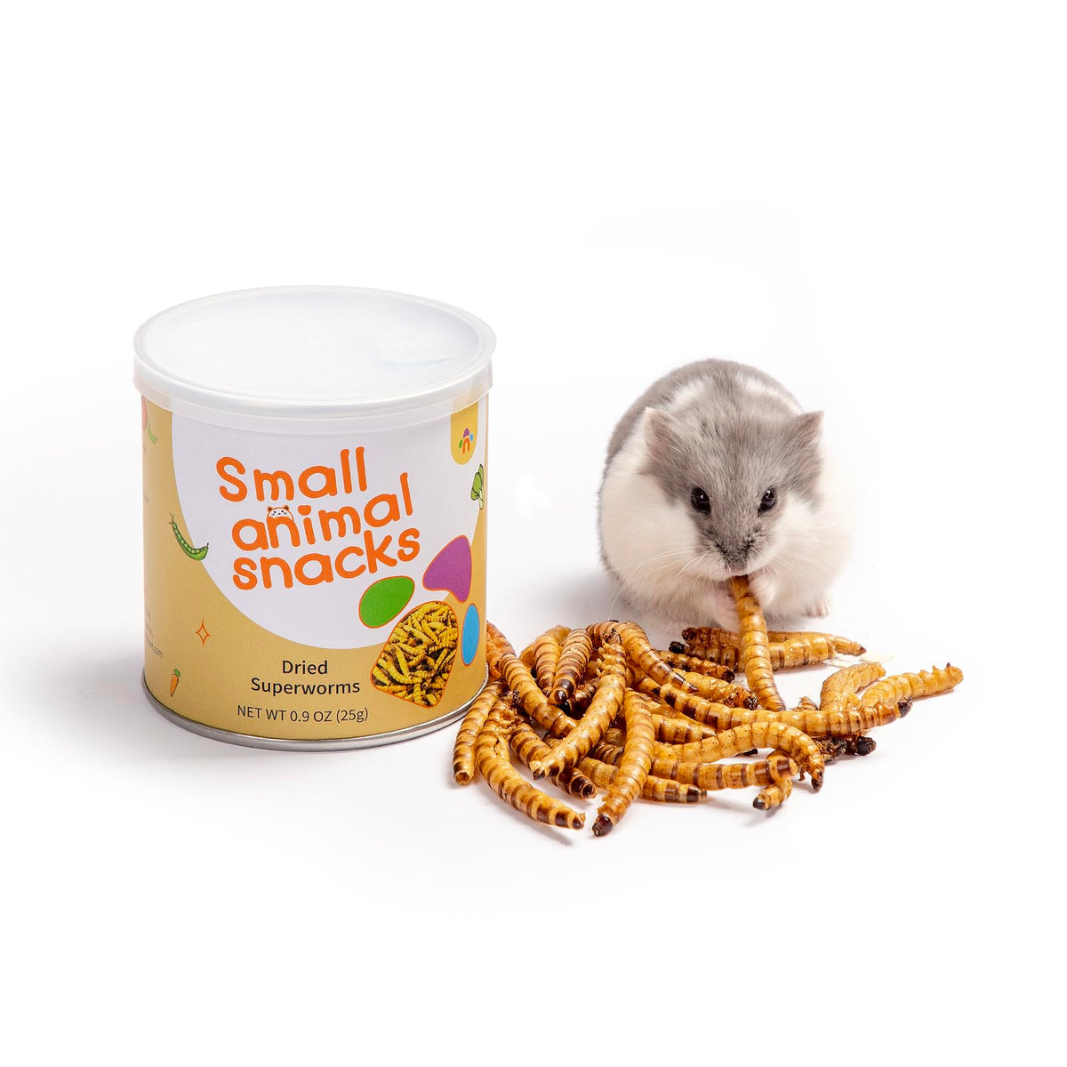 Niteangel Hamster Snack & Treats Toy - Small Animal Natural Treat For Dwarf Syrian Robo Hamsters Gerbils Mice Lemmings Or Other 