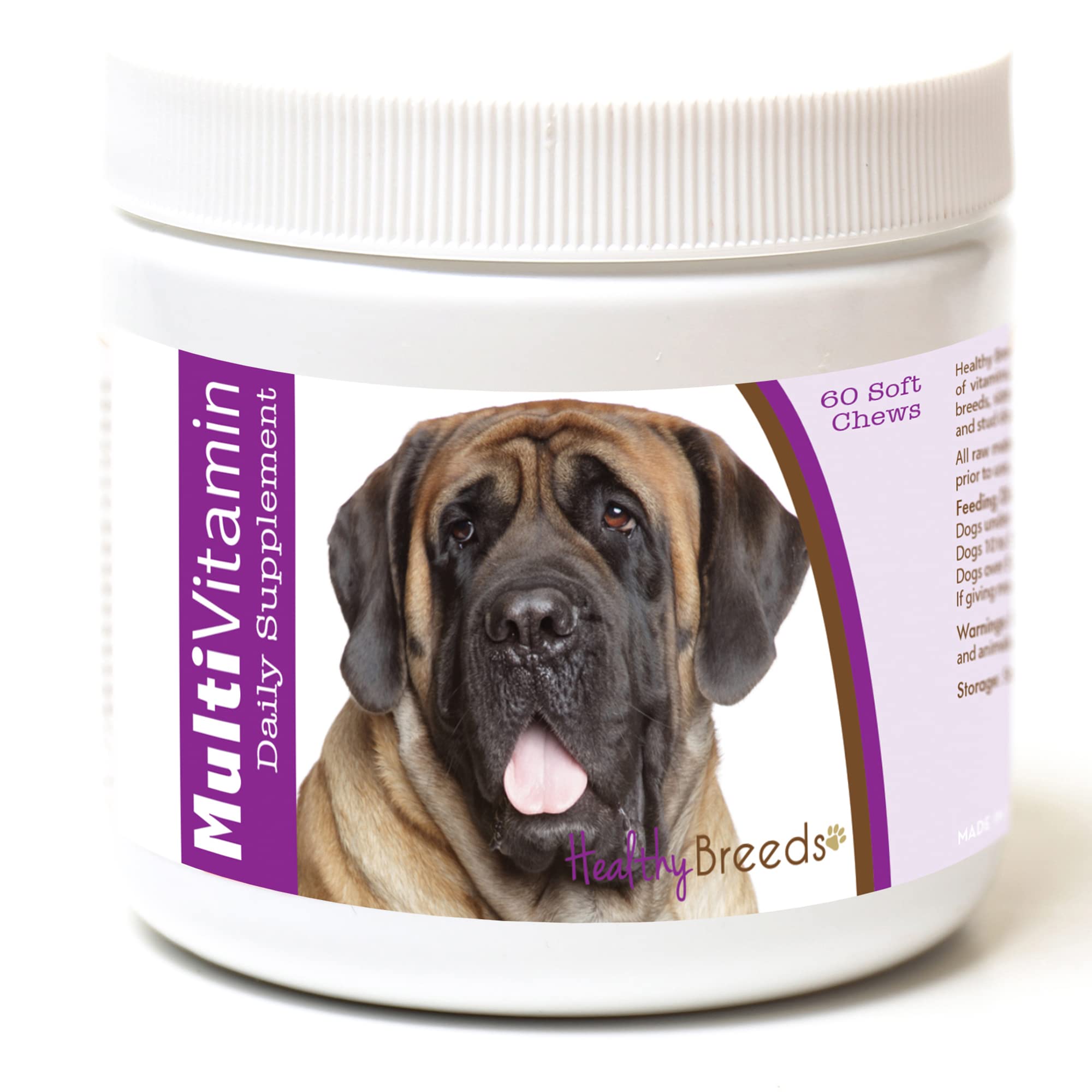 Healthy Breeds Mastiff Multi-Vitamin Soft Chews 60 Count