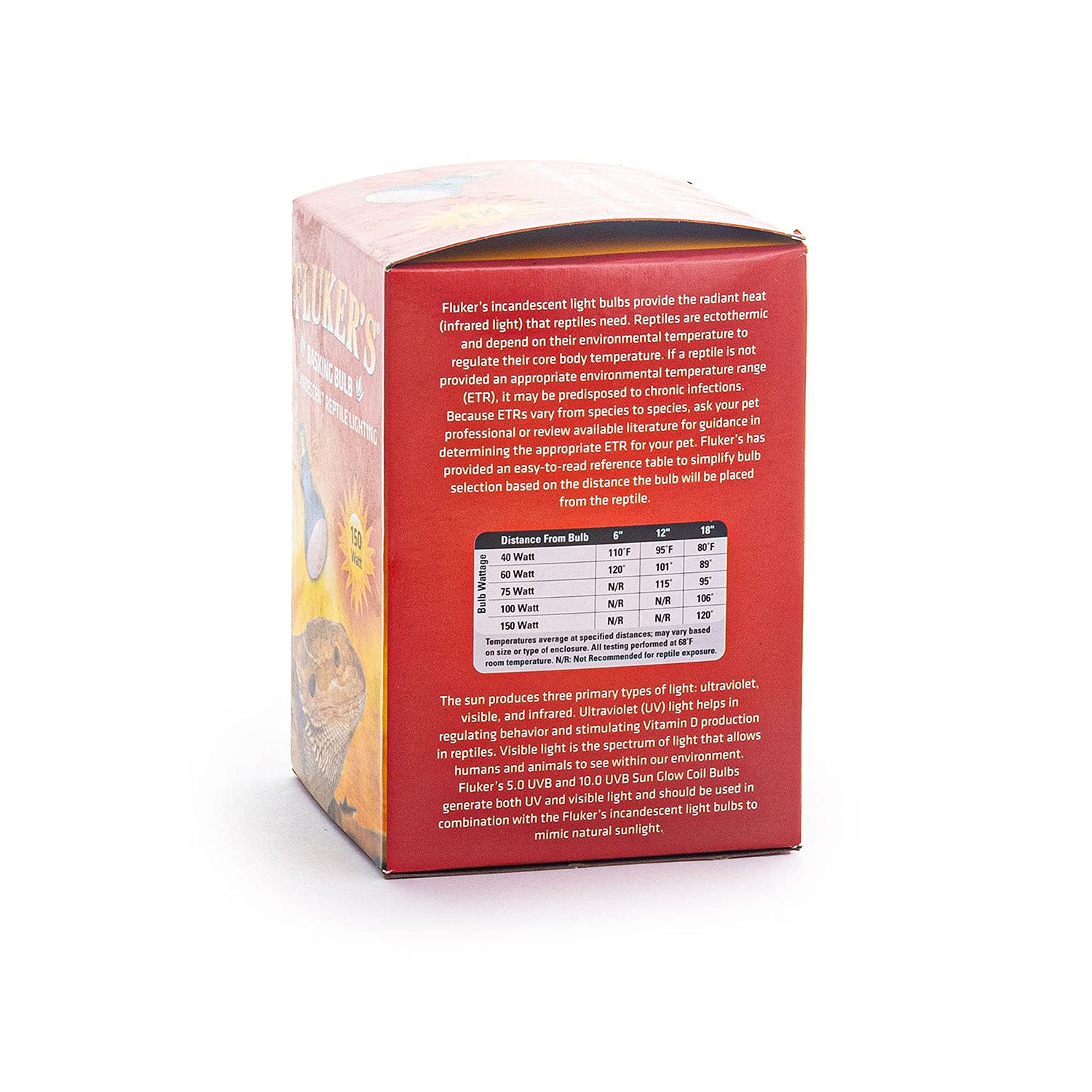 Fluker'S Incandescent Basking Spotlight Bulbs For Reptiles Tanks, Reptile Heat Lamp Bulbs For Infrared Light, 150-Watt