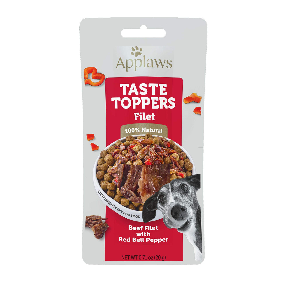 Aplws Beef & Ppr Dog Fd ( 12 X 0.71 Oz   )