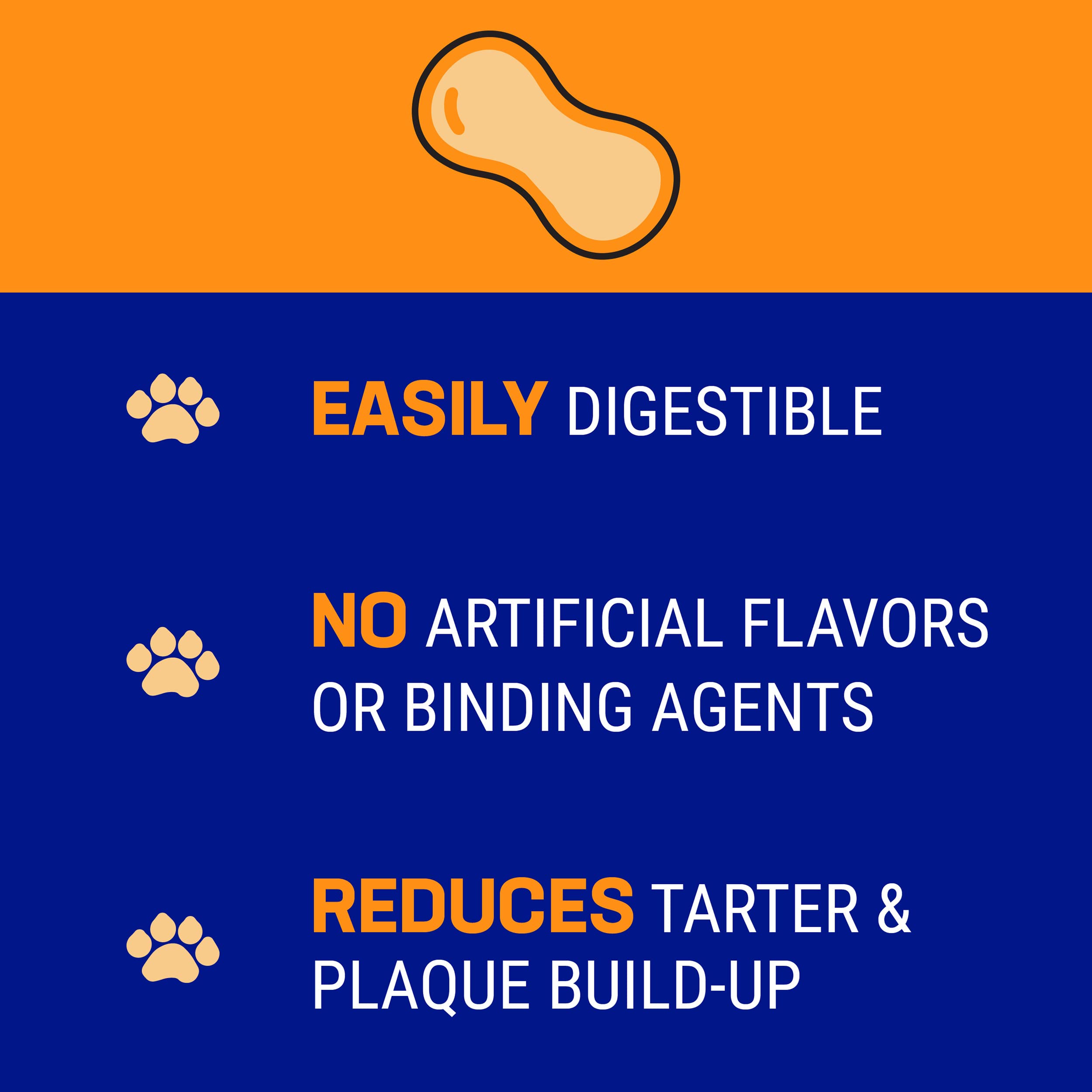 Himalayan Dog Happy Teeth Peanut Butter Large