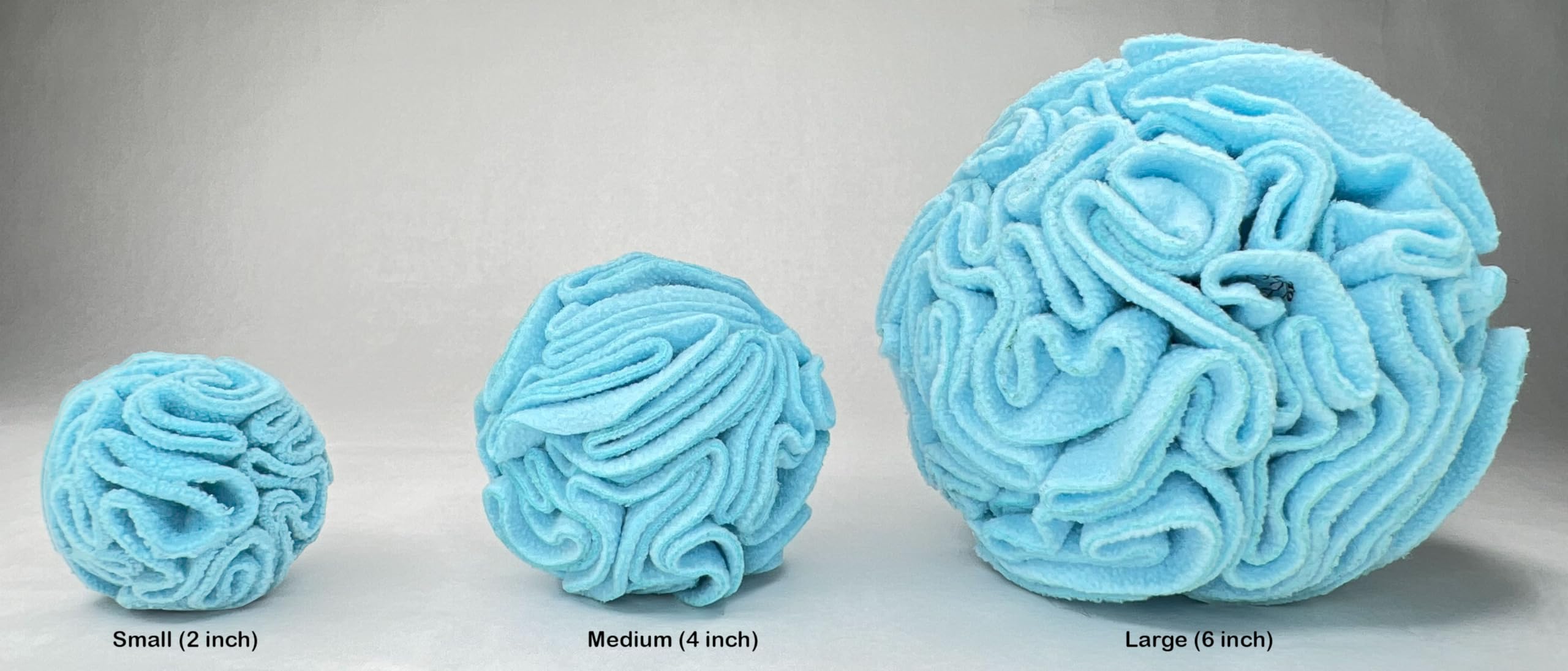 Glory To Dog Puppy And Small Breed Snuffle Interactive Foraging Dog Puzzle Ball Toy Blue Small