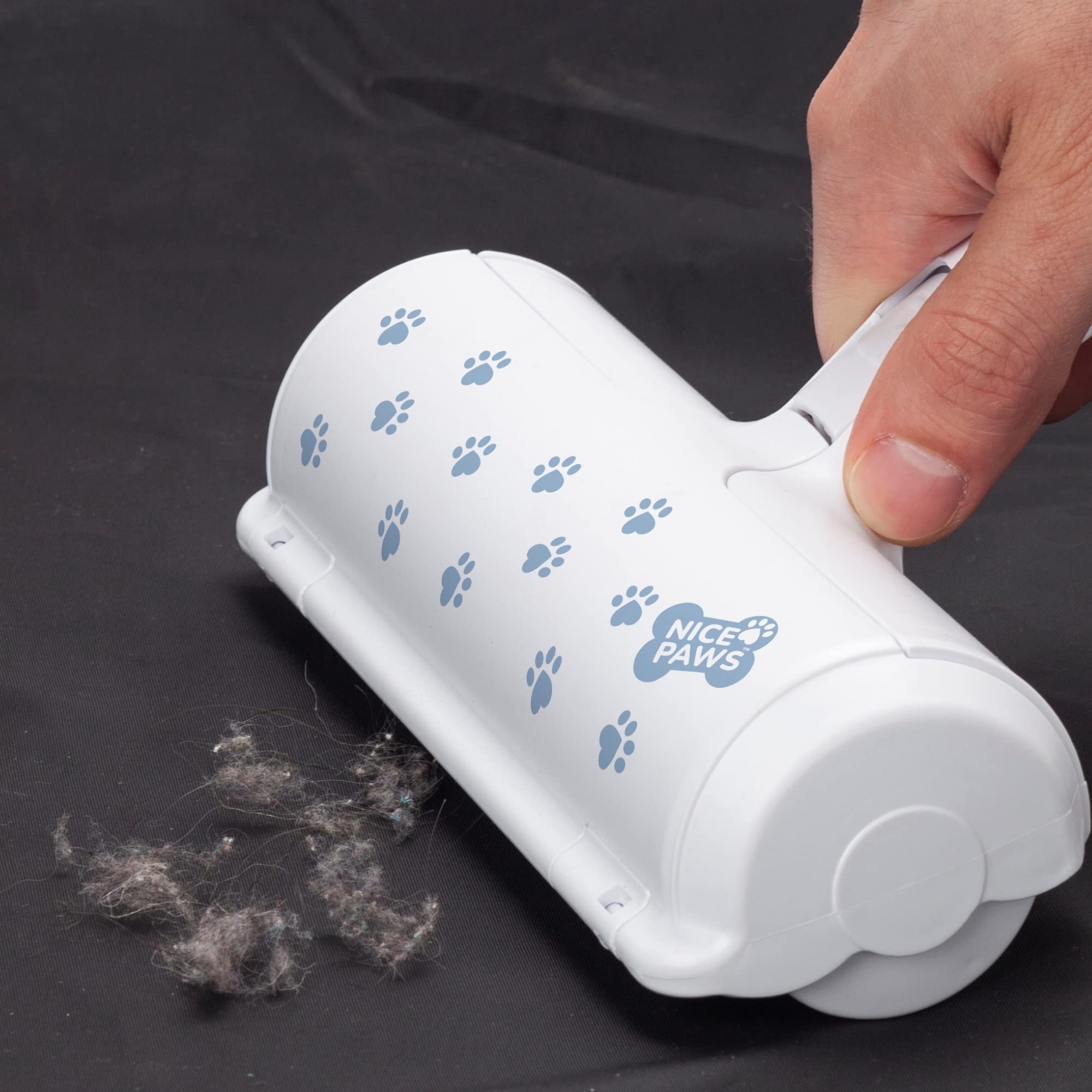 Nice Paws Pet Hair Remover - A Great Pet Hair Removal Tool For Home Or Travel, Reusable, Eco-Friendly - Perfect On Clothes, Sofa