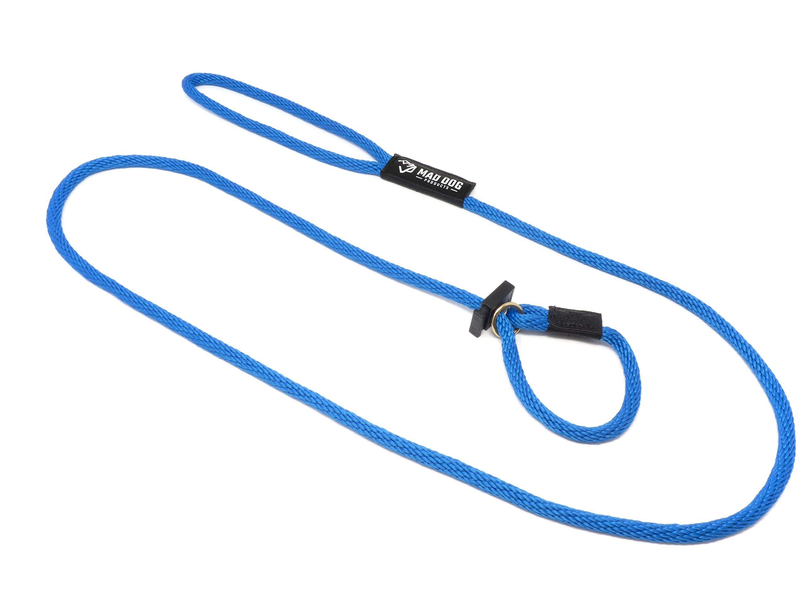 Mad Dog Products English Slip Dog Lead | 1/2 Inch X 10 Feet | Royal