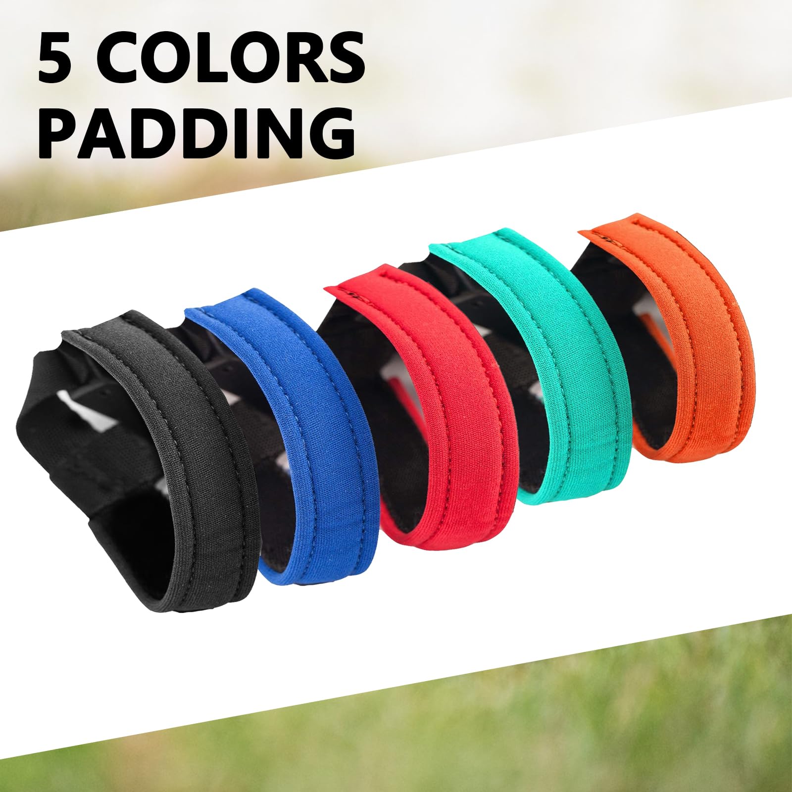 Dog Head Collar with Reflective Fabric, Adjustable Dog Head Harness to Prevent Pulling for Small Medium and Large Dogs(S, Orange