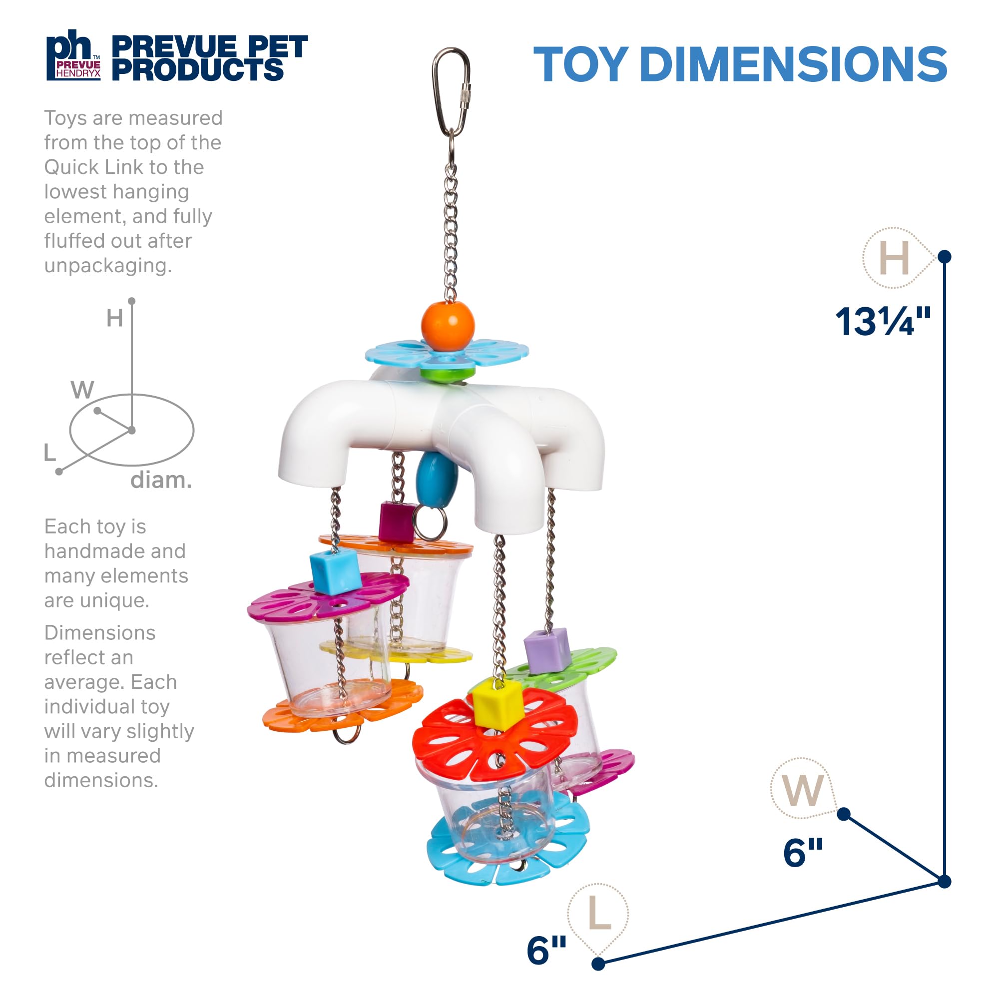 Prevue Pet Products Sink n Seek - Playfuls Forage & Engage Bird Toy 60250